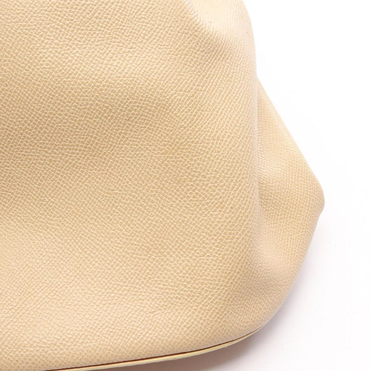 Chanel Beige Grained Calfskin Backpack Handbag (Pre-Owned)