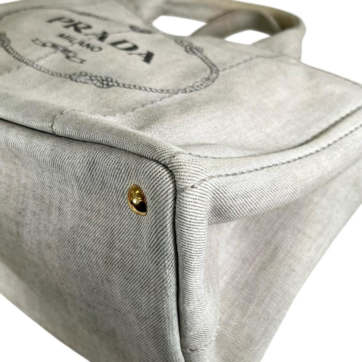 Prada Denim Tote Bag (Pre-Owned)