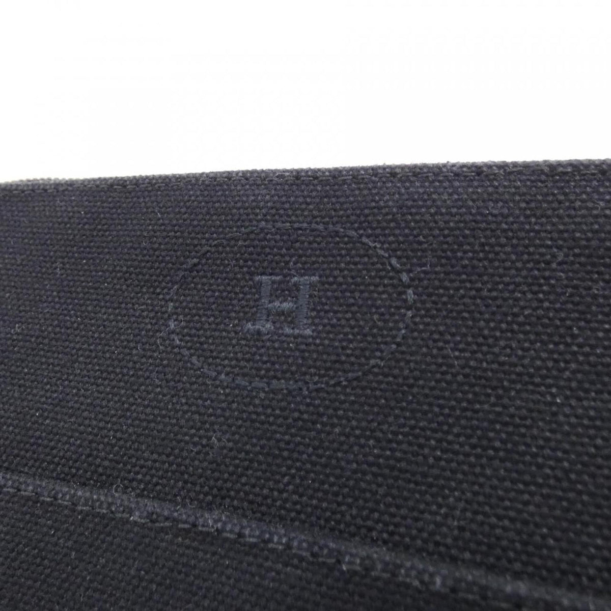 Hermes Black Canvas Handbag Pouch (Pre-Owned)