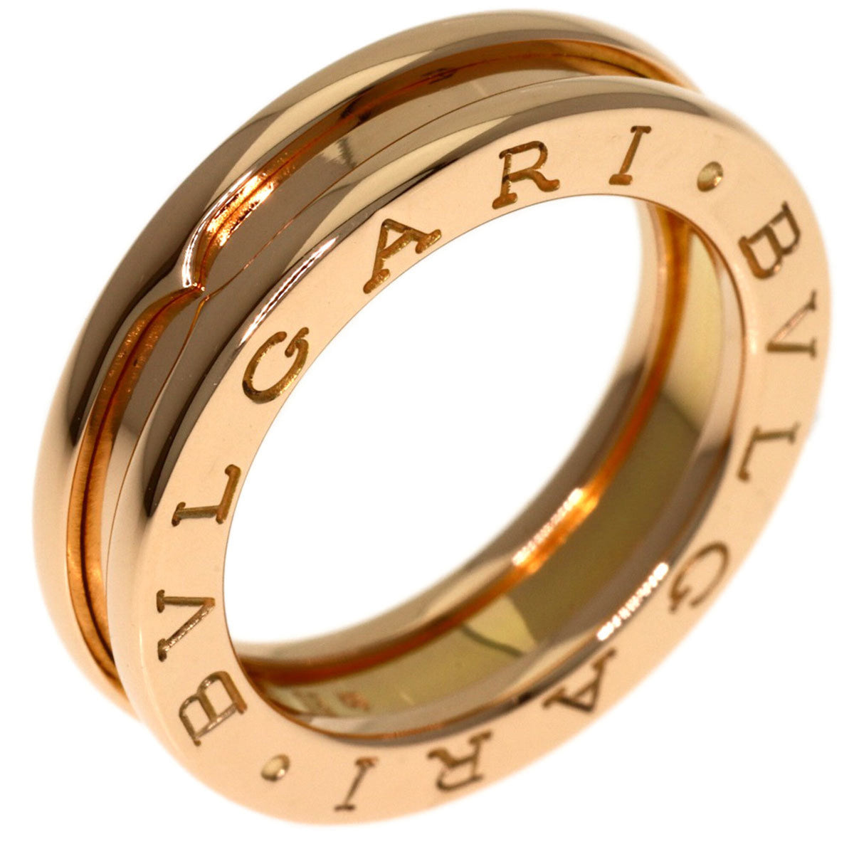 Bvlgari Pink Gold (18K) Band Ring (Pre-Owned)