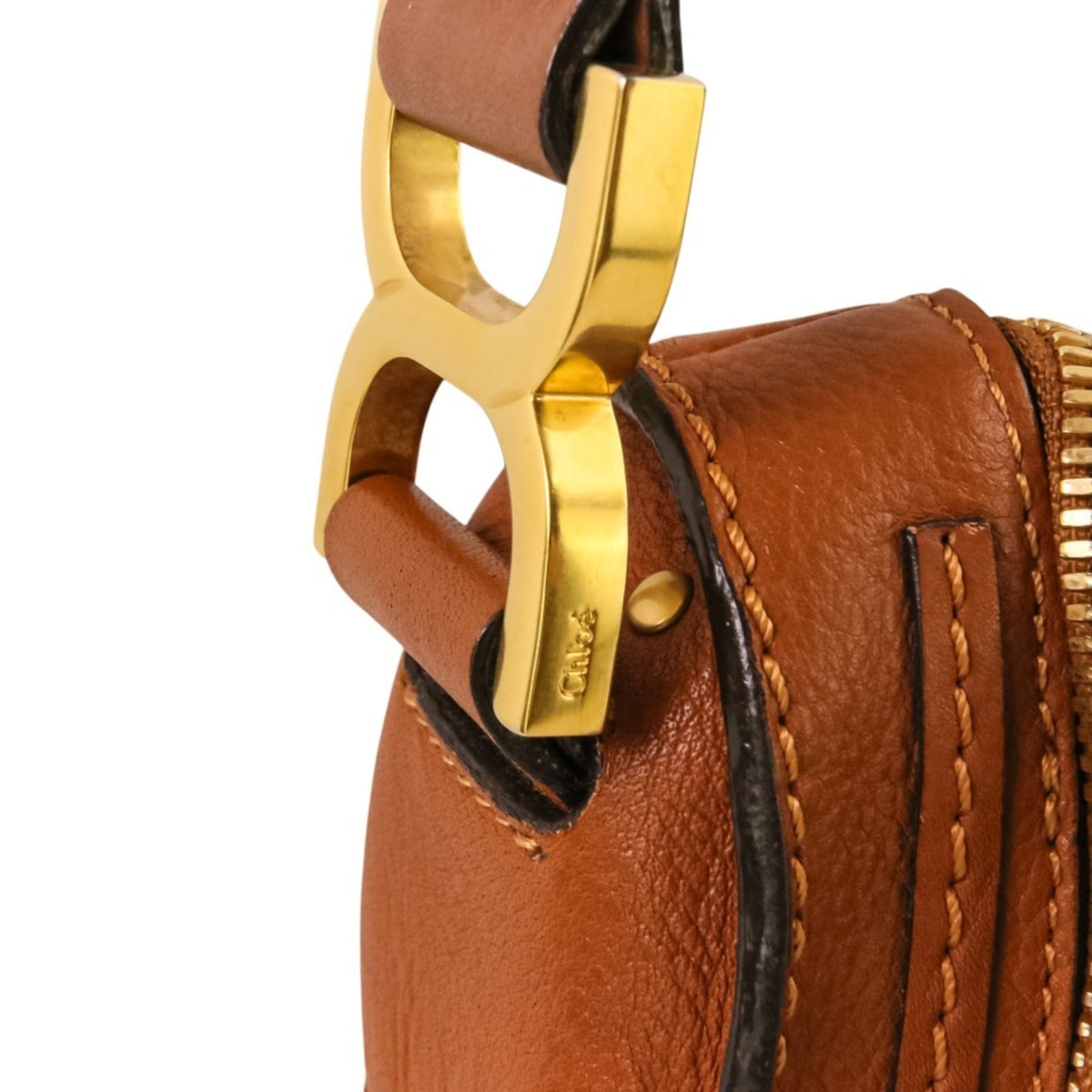 Chloé Brown Leather Shoulder Bag (Pre-Owned)