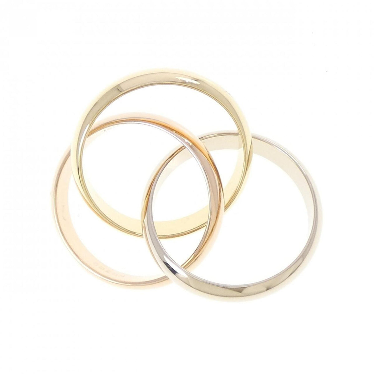 Cartier Yellow Gold (18K) Pink Gold (18K) White Gold (18K) Band Ring (Pre-Owned)