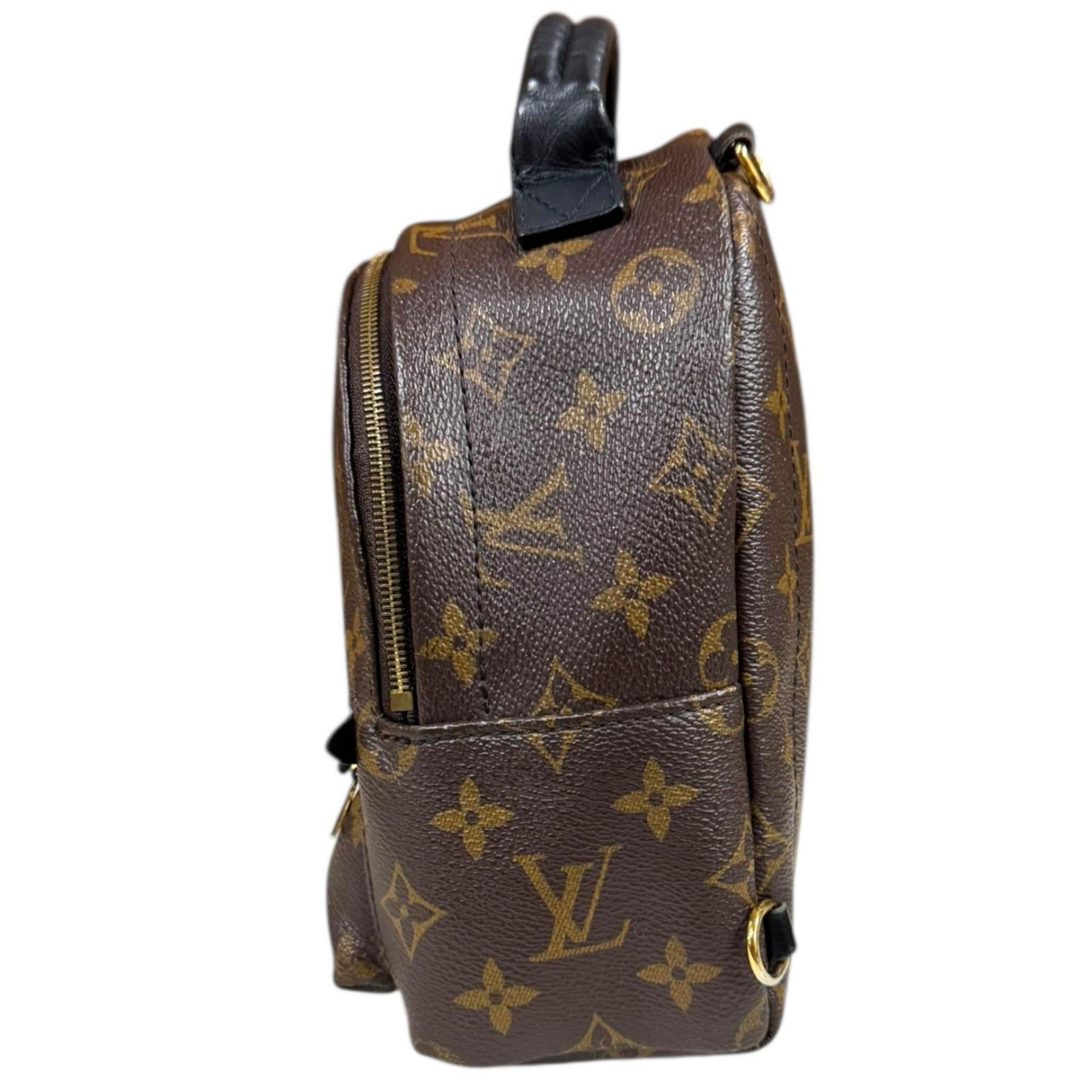 Louis Vuitton Brown Monogram Canvas Backpack (Pre-Owned)
