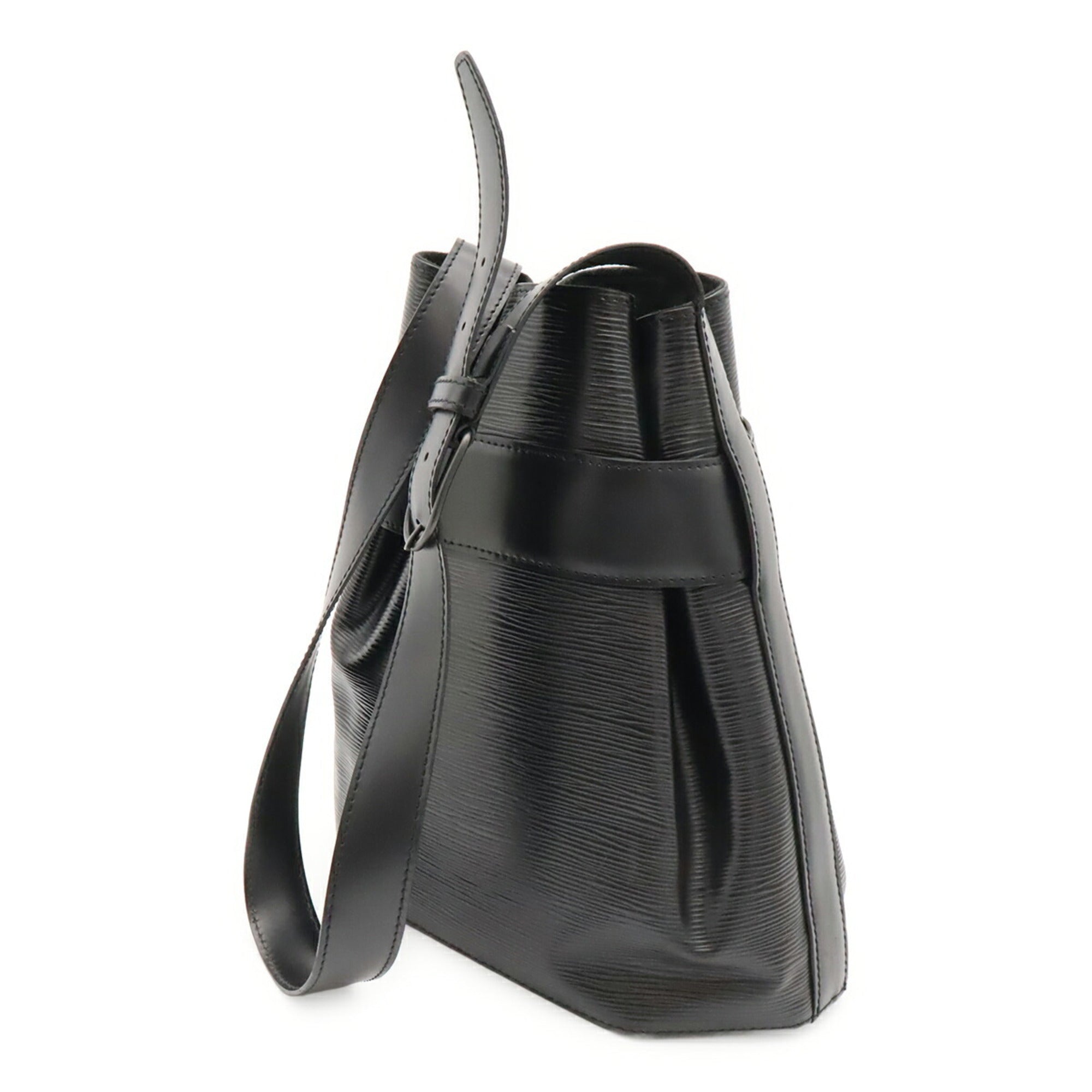 Louis Vuitton Noir Epi Leather Shoulder Bag (Pre-Owned)