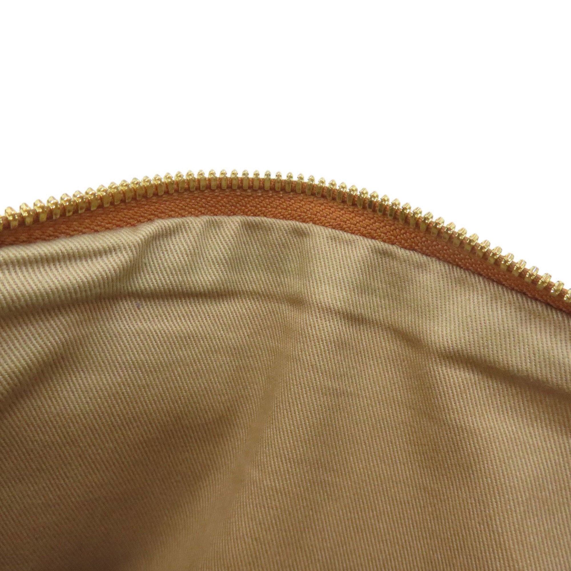 Mcm Brown Pvc Fanny Pack (Pre-Owned)
