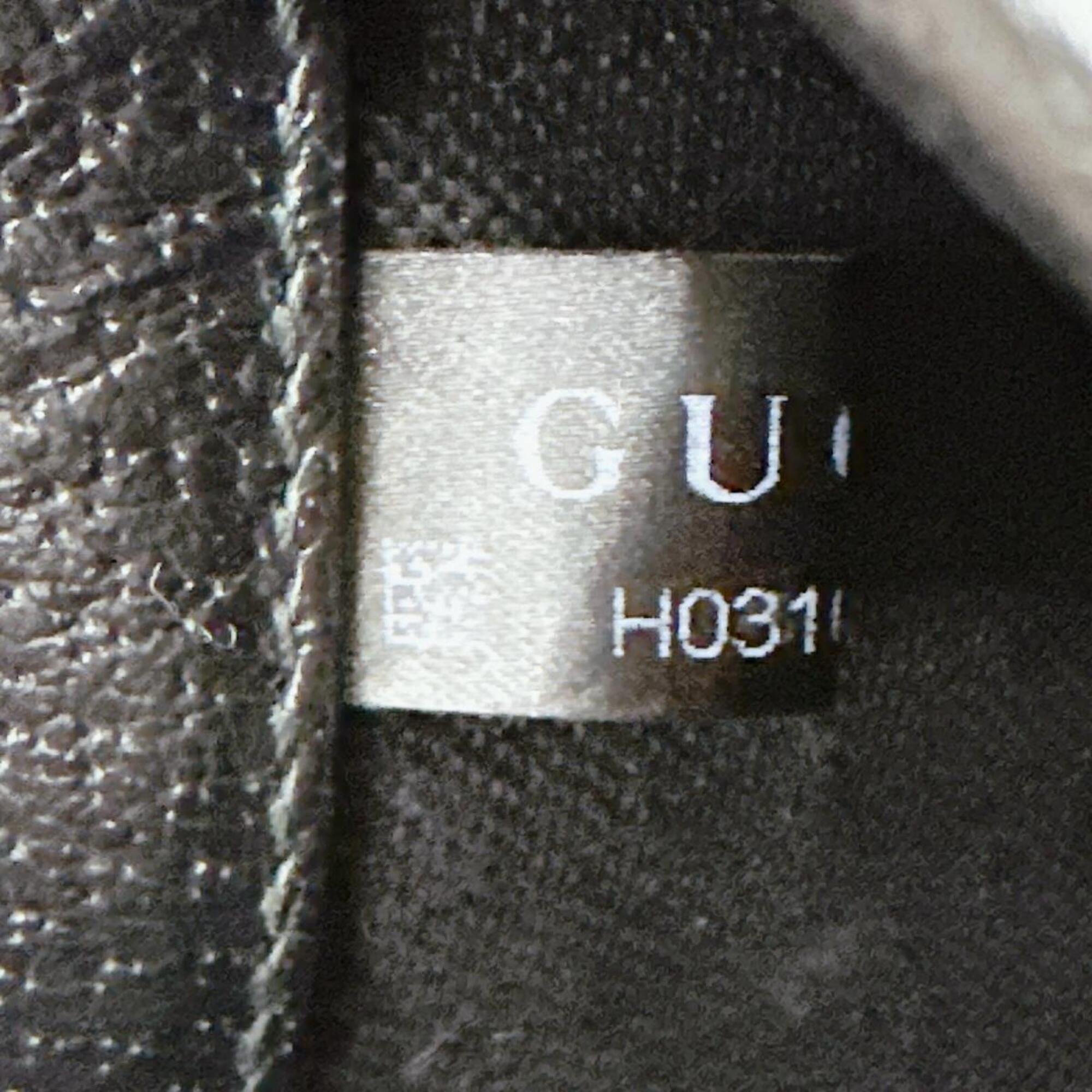 Gucci Black Multi-Color Leather Fanny Pack (Pre-Owned)
