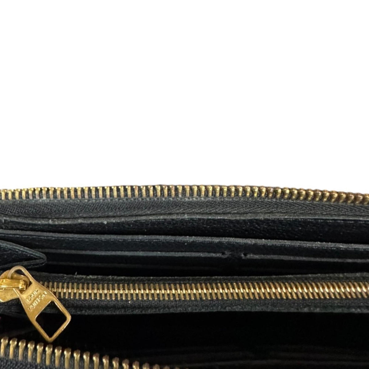 Louis Vuitton Black Or Monogram Empreinte Long Wallet (Bi-Fold) (Pre-Owned)