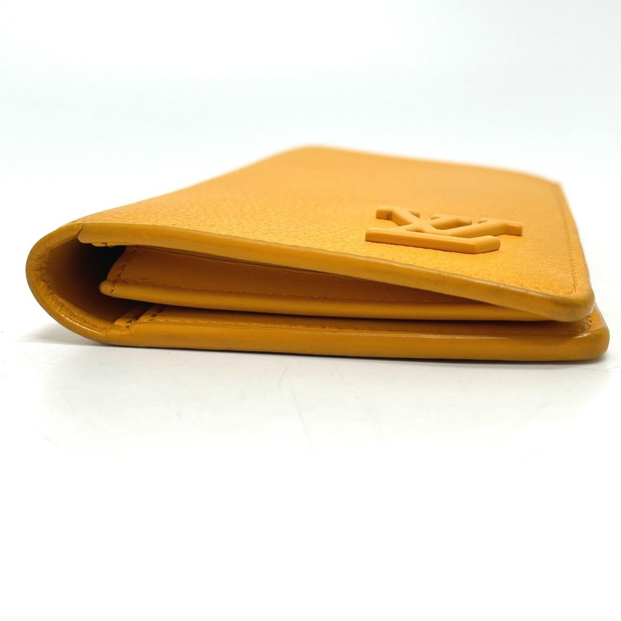 Louis Vuitton Orange Saffron Long Wallet (Bi-Fold) (Pre-Owned)