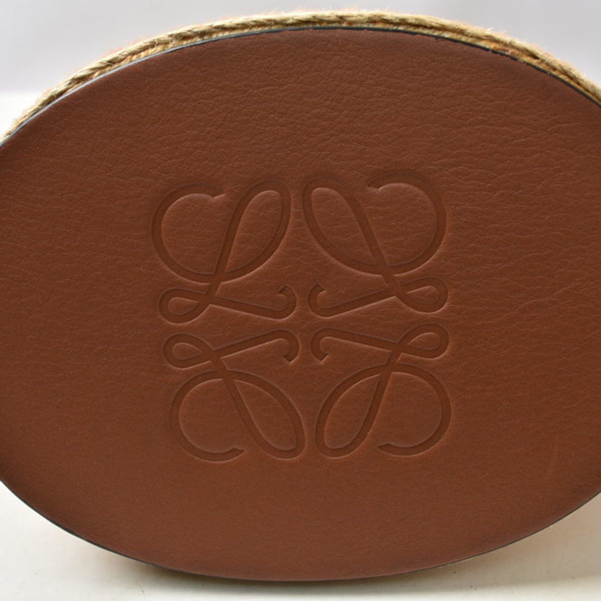 Loewe Brown Yellow Leather Shoulder Bag (Pre-Owned)