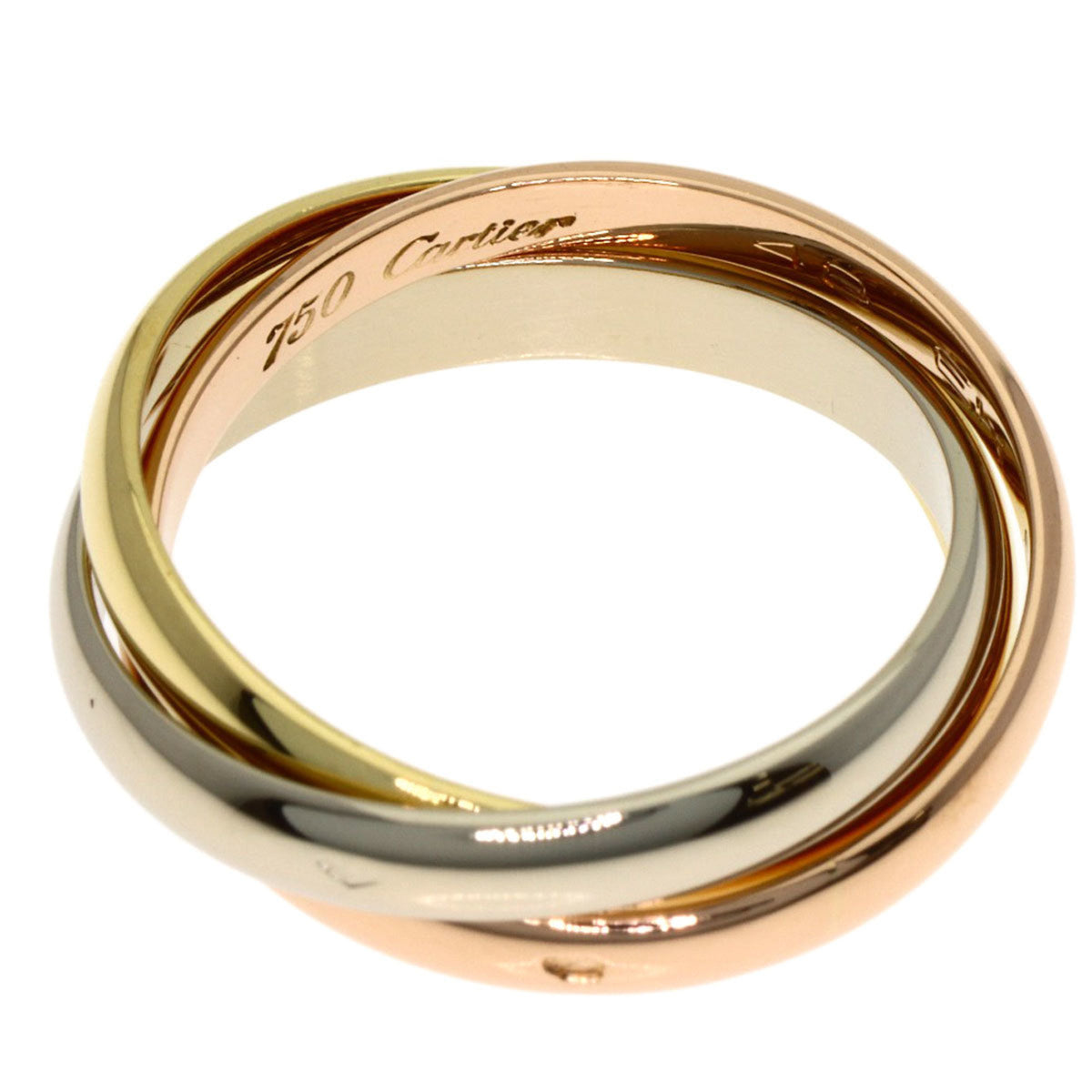 Cartier Gold Yellow Gold (18K) Band Ring (Pre-Owned)