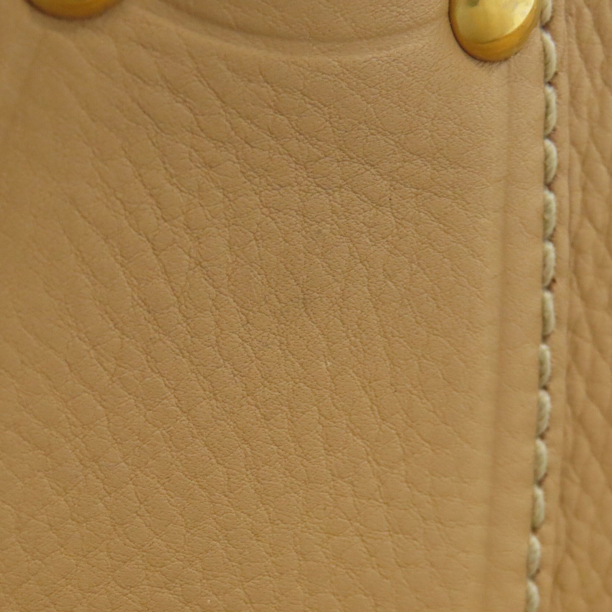 Prada Beige Leather Handbag (Pre-Owned)