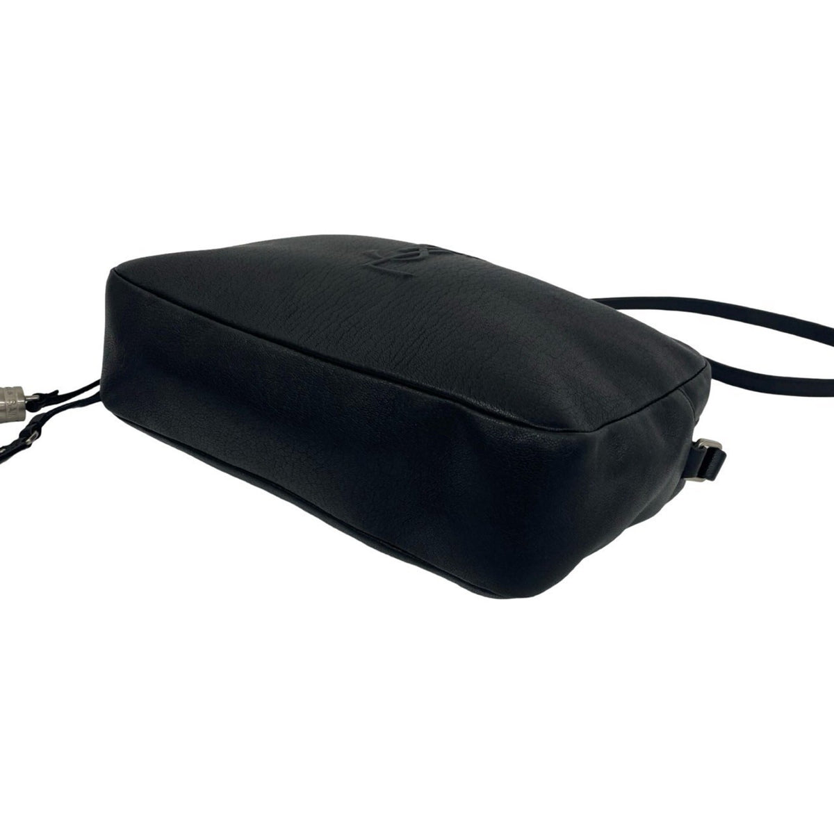 Yves Saint Laurent Black Leather Shoulder Bag (Pre-Owned)