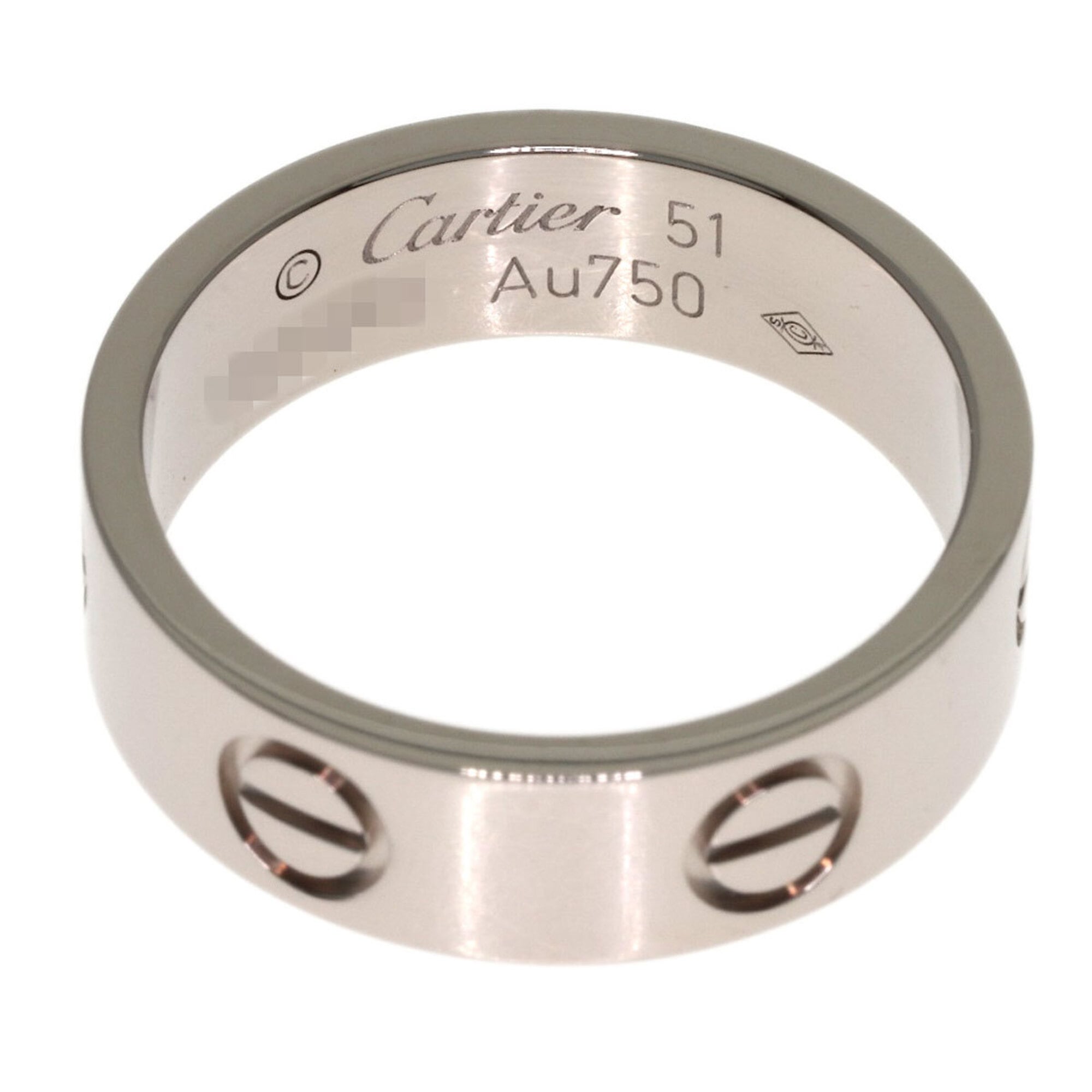Cartier White Gold (18K) Band Ring (Pre-Owned)
