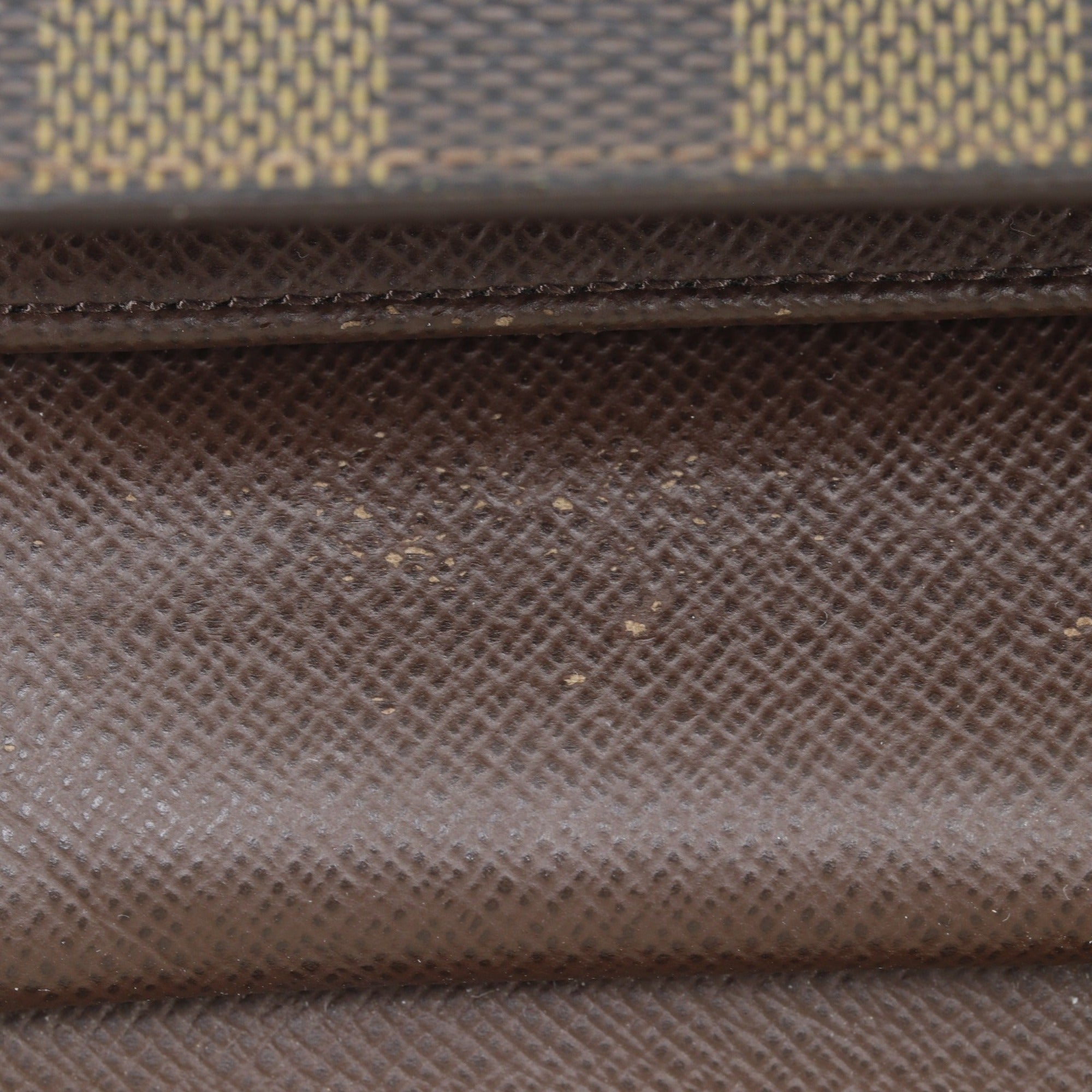 Louis Vuitton Damier Brown Damier Canvas Long Wallet (Bi-Fold) (Pre-Owned)