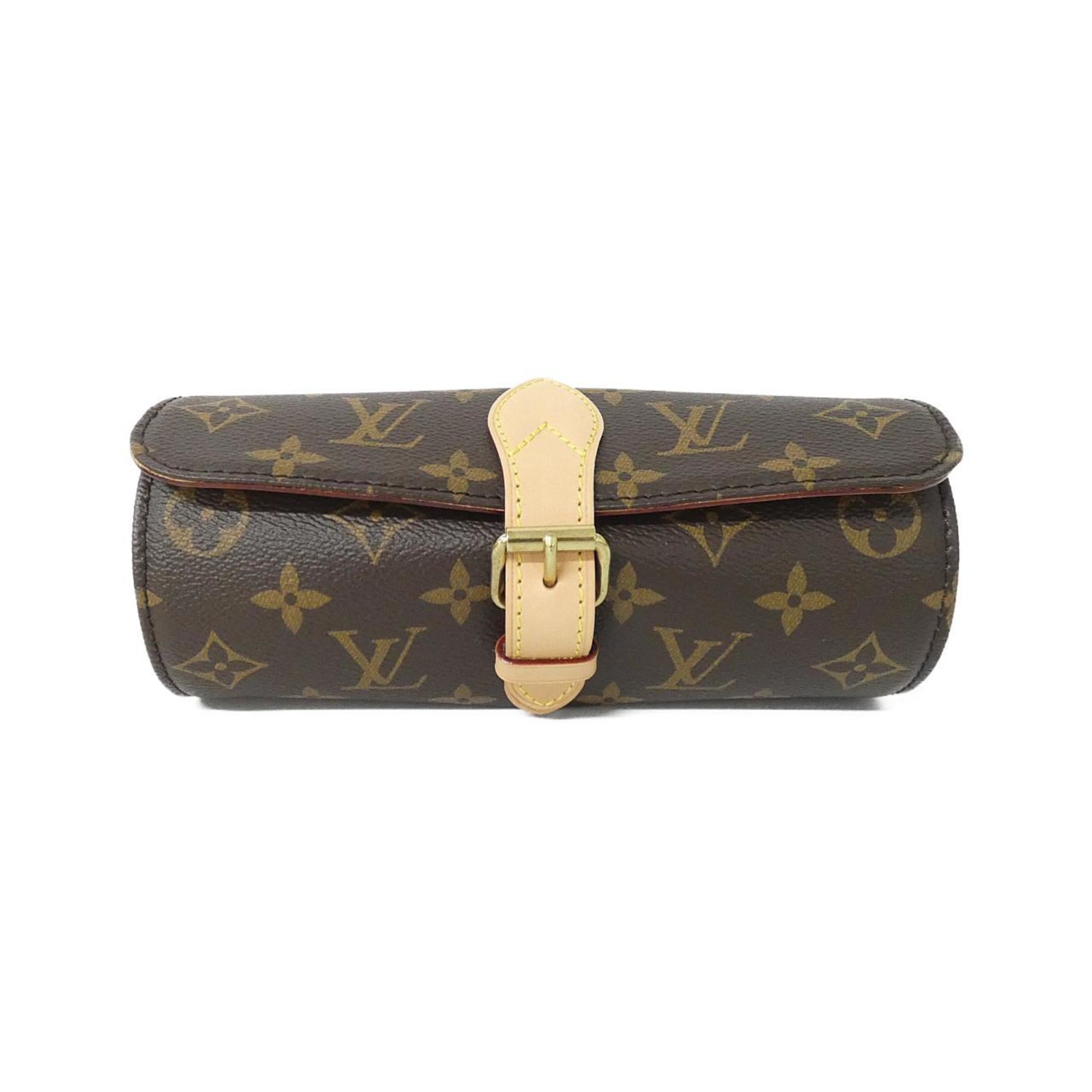 Louis Vuitton Brown Coated Canvas Pouch (Pre-Owned)