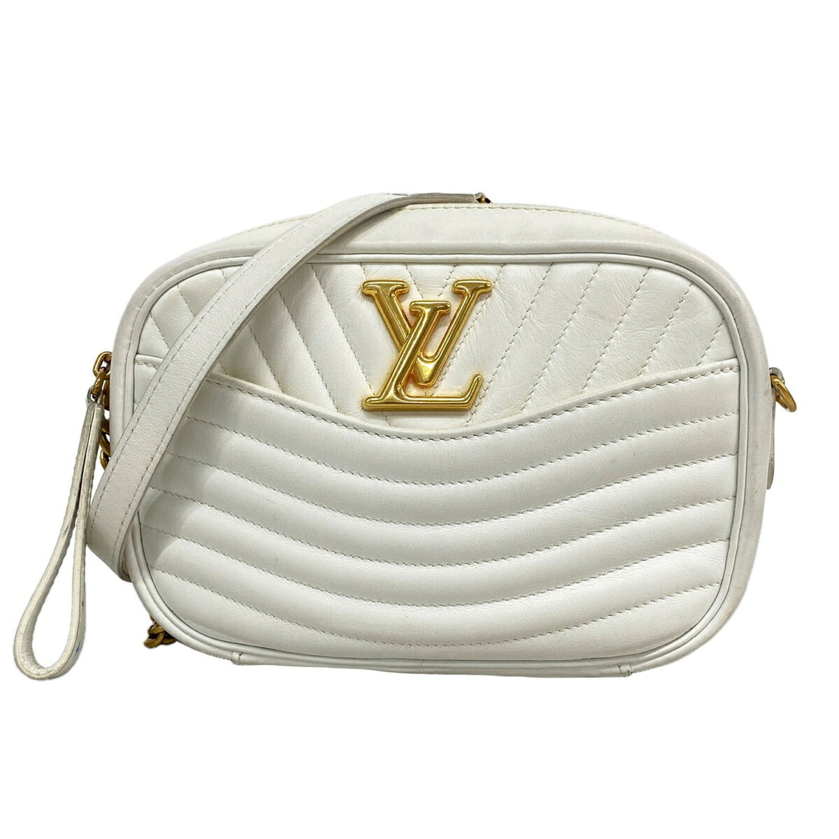 Louis Vuitton White Shoulder Bag (Pre-Owned)
