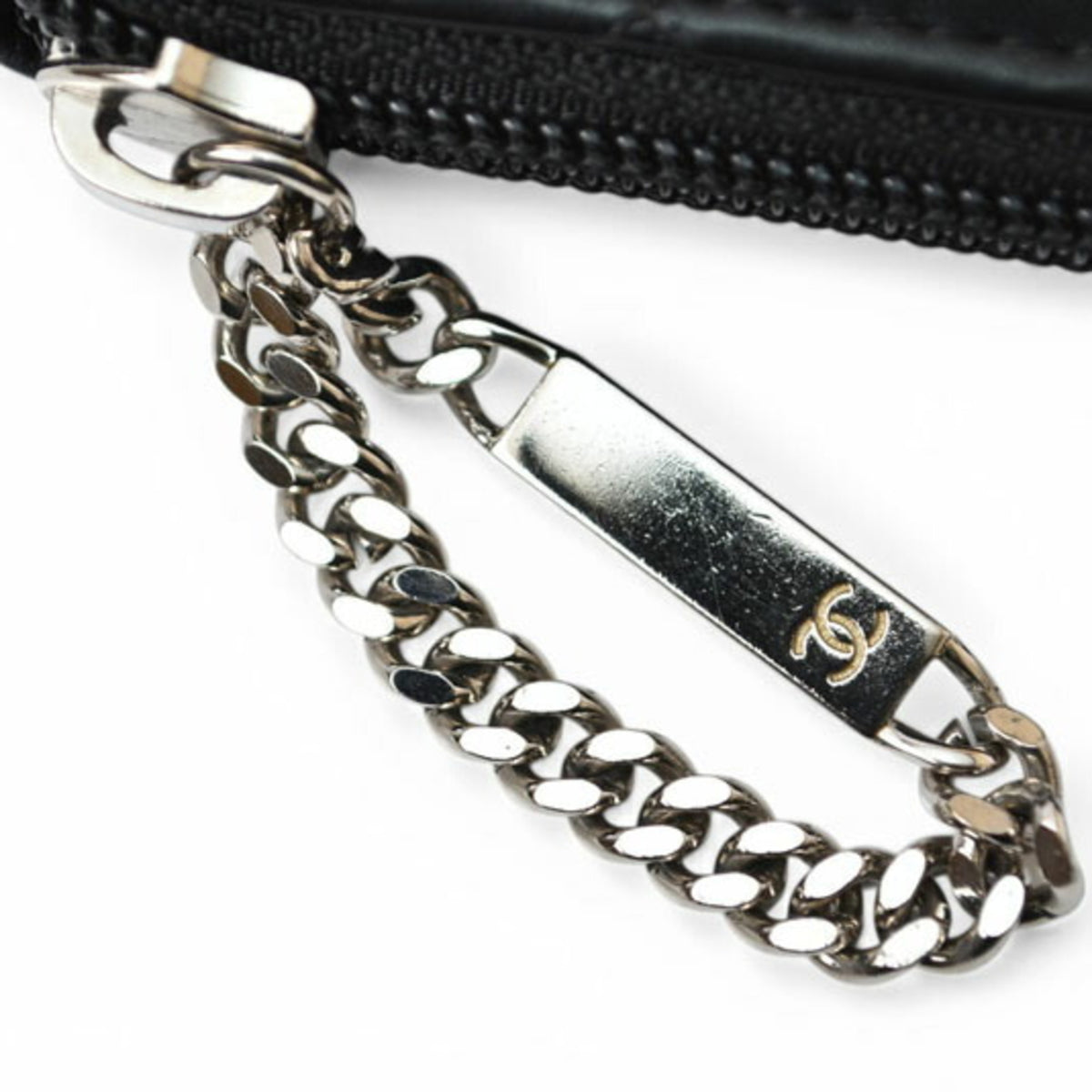Chanel Black Cambon Ligne Long Wallet (Bi-Fold) (Pre-Owned)