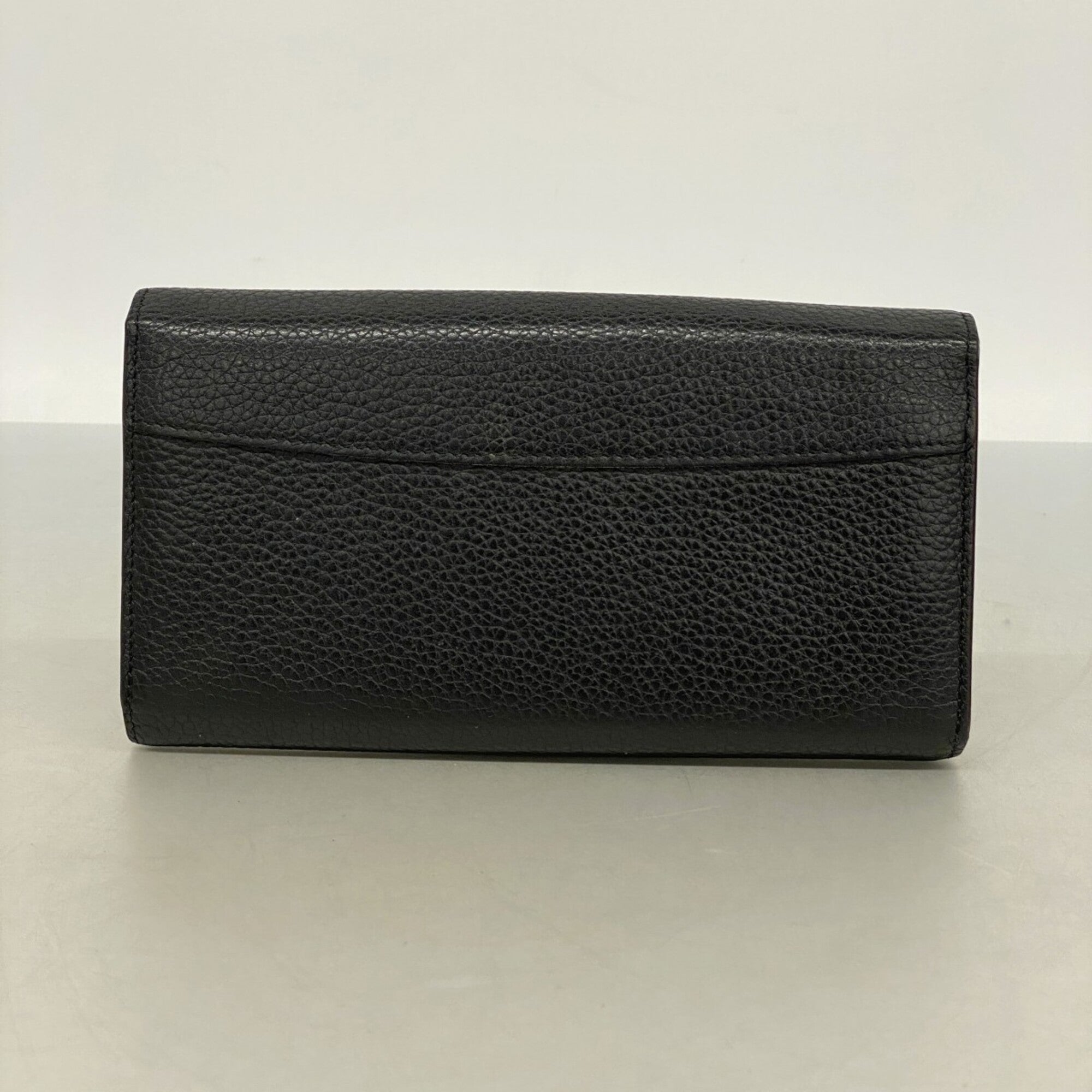 Louis Vuitton Noir Long Wallet (Bi-Fold) (Pre-Owned)