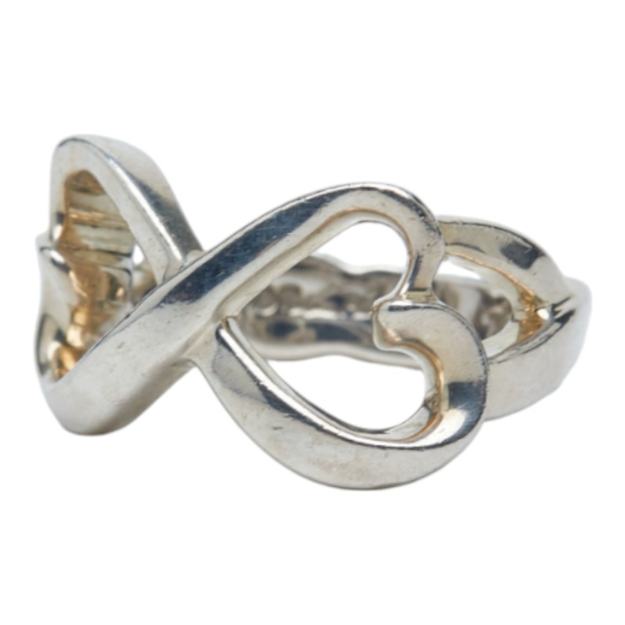 Tiffany Silver Silver 925 Band Ring (Pre-Owned)