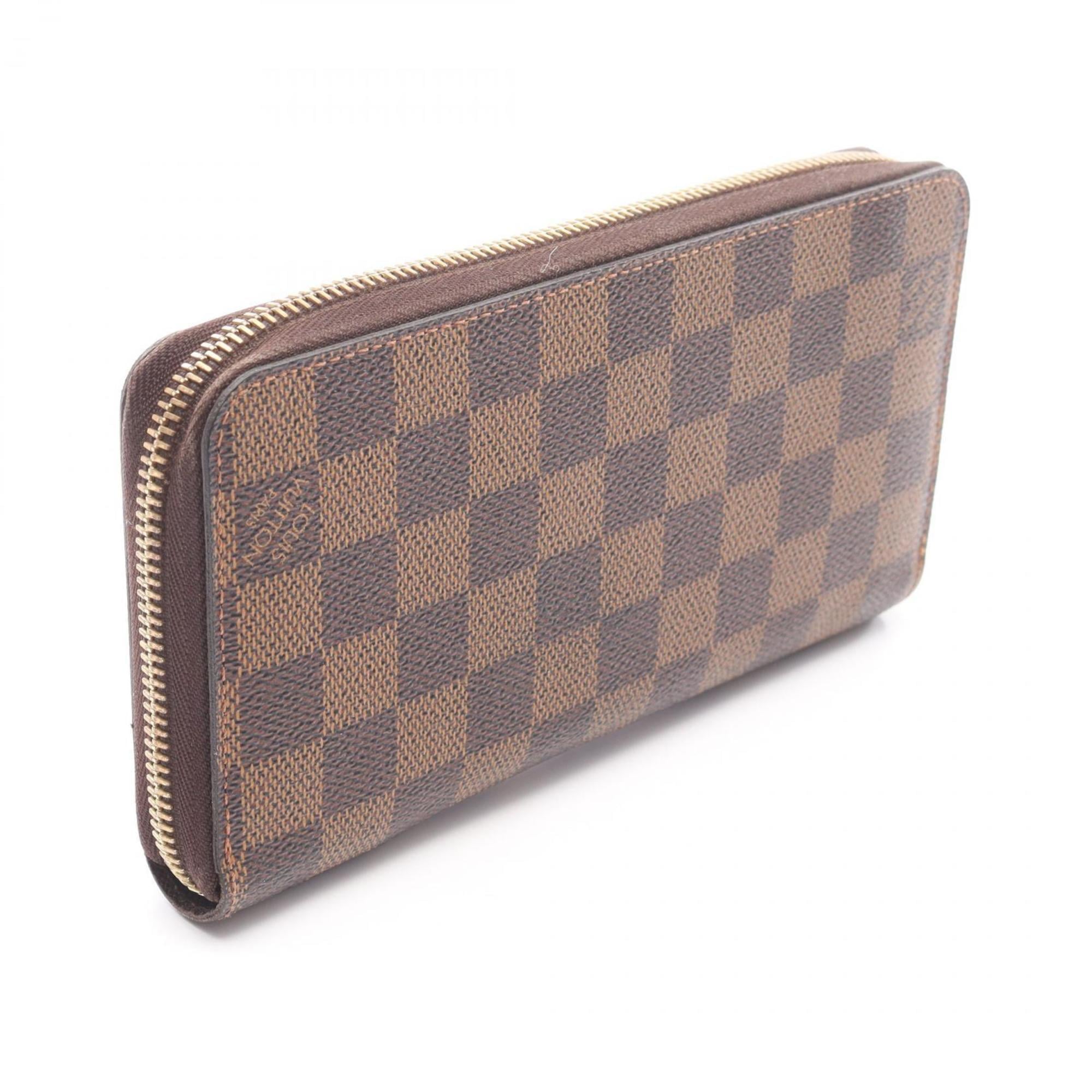 Louis Vuitton Brown Damier Canvas Coated Canvas Long Wallet (Bi-Fold) (Pre-Owned)