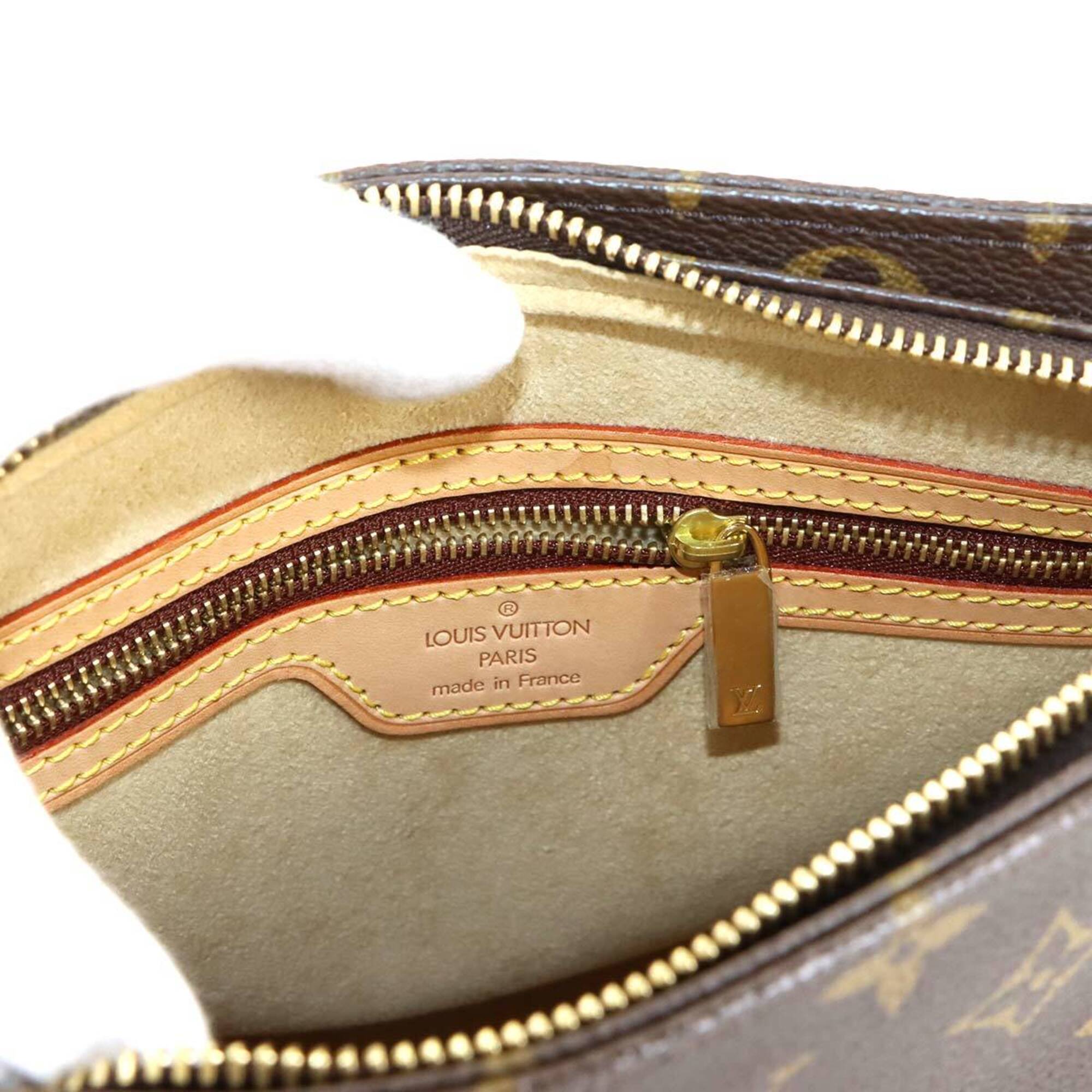 Louis Vuitton Brown Monogram Monogram Handbag Shoulder Bag (Pre-Owned)