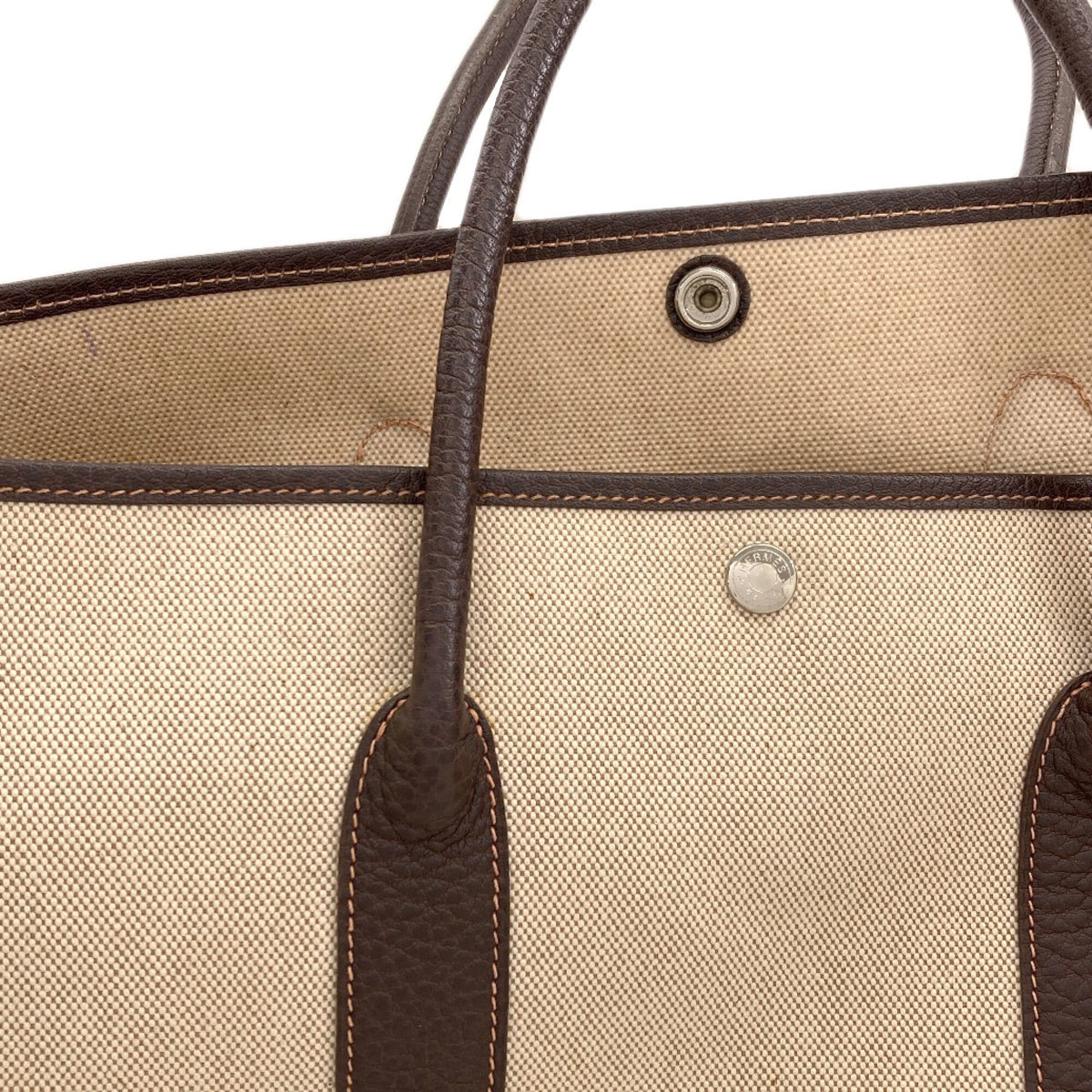 Hermes Marron Toile H Tote Bag (Pre-Owned)