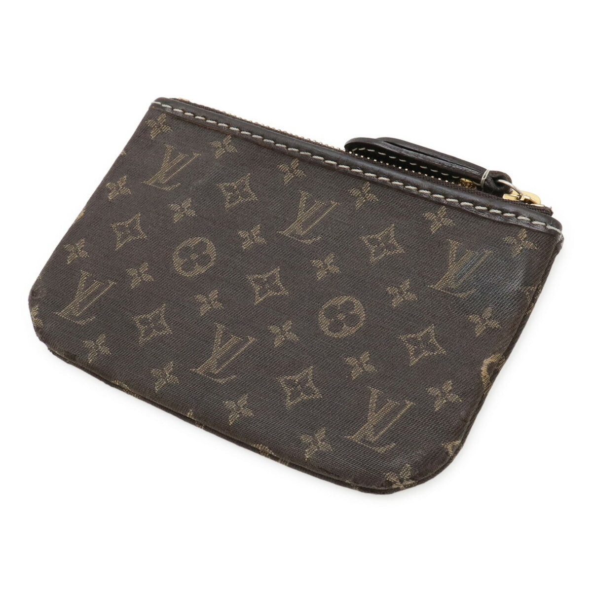 Louis Vuitton Brown Fusain Monogram Idylle Coin Purse/Coin Case (Pre-Owned)