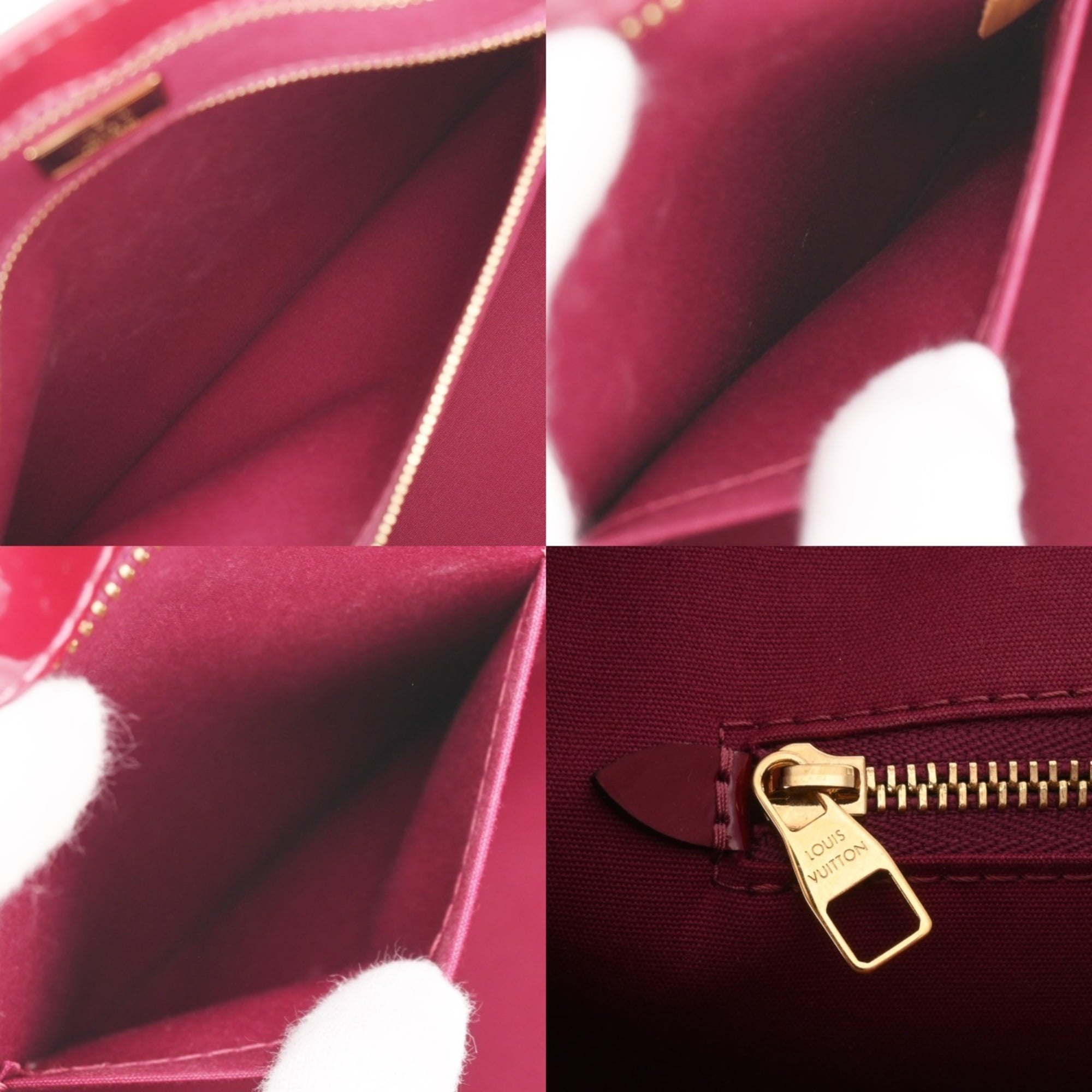 Louis Vuitton Monogram Vernis Indian Rose Monogram Vernis Handbag (Pre-Owned)