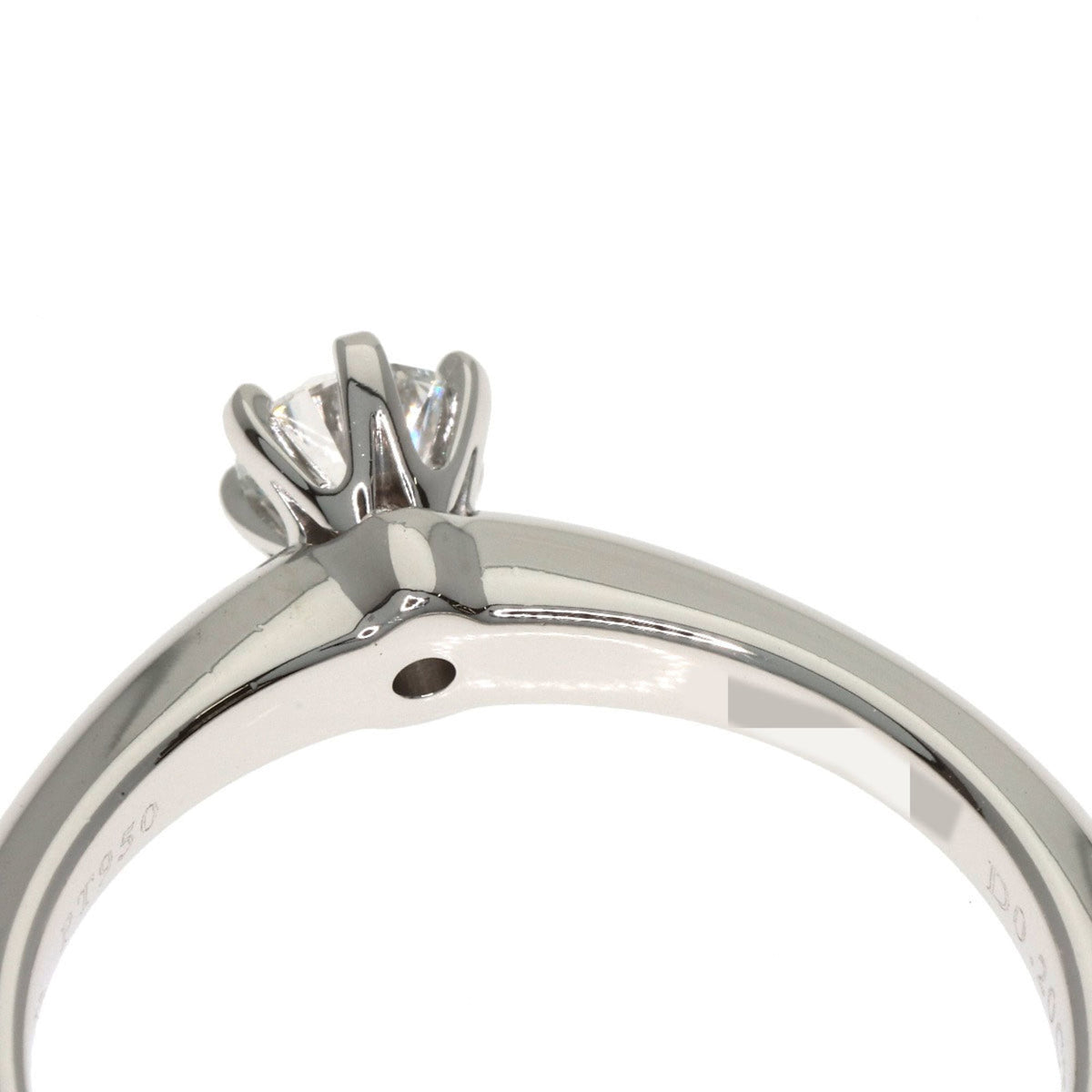 Tiffany Platinum 950 Band Ring (Pre-Owned)