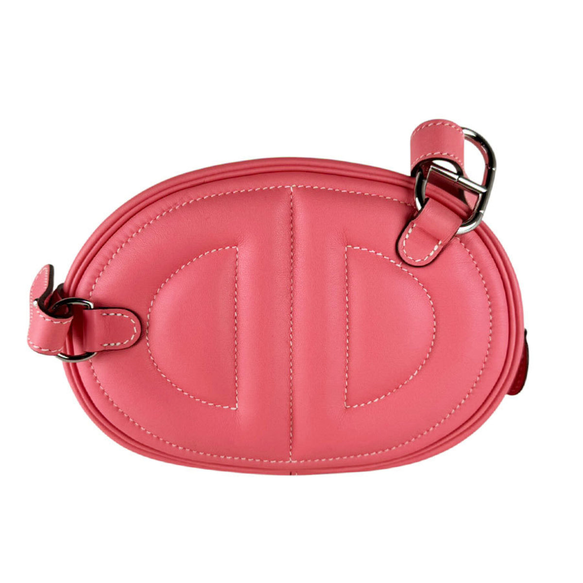 Hermes Pink Swift Leather Shoulder Bag (Pre-Owned)