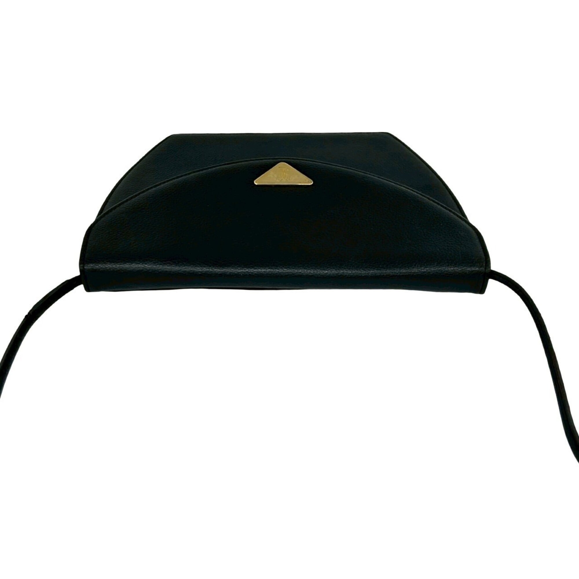 Yves Saint Laurent Black Leather Shoulder Bag (Pre-Owned)
