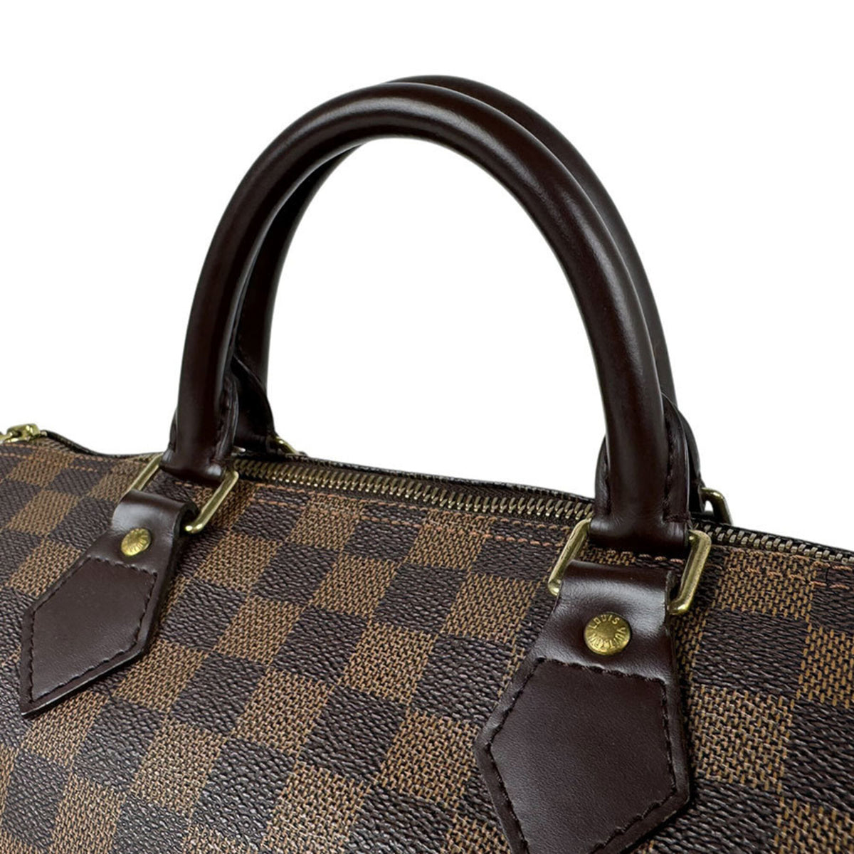 Louis Vuitton Damier Canvas Ebene Damier Canvas Handbag (Pre-Owned)