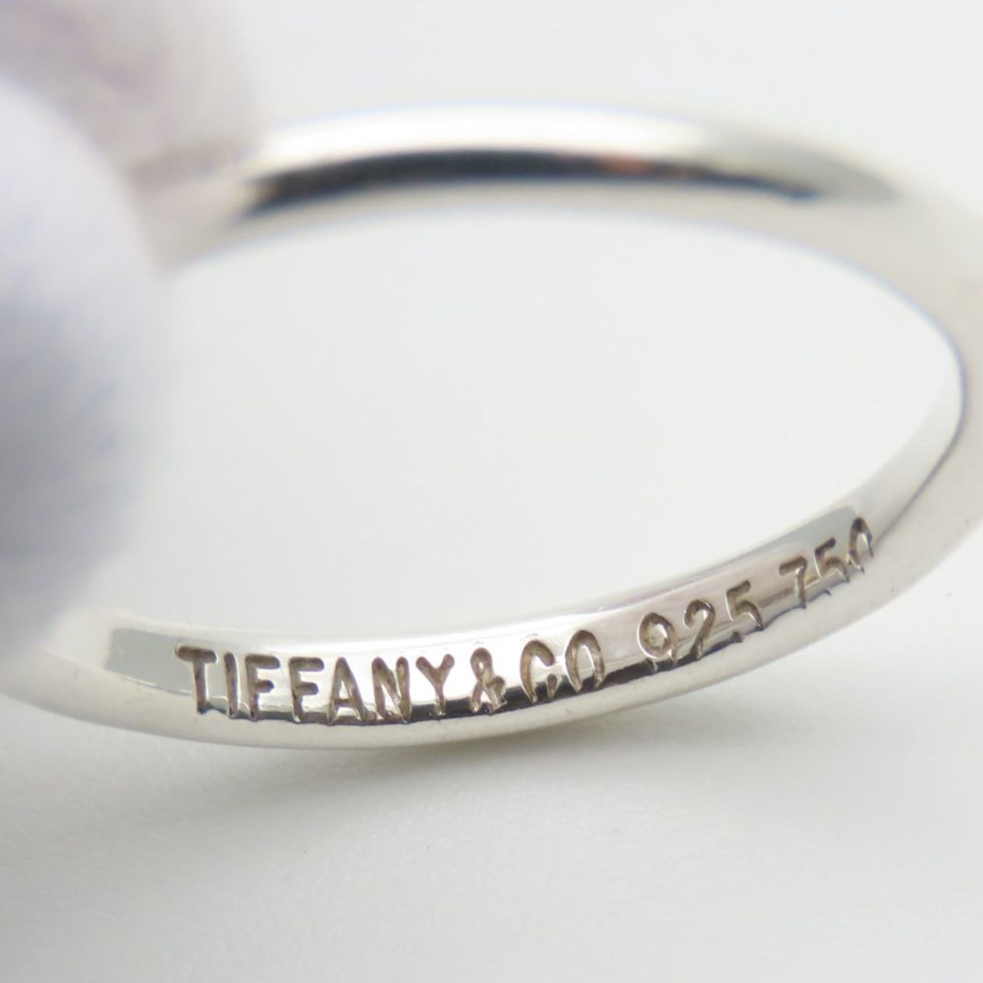 Tiffany Gold Silver Yellow Gold (18K) Silver 925 Band Ring (Pre-Owned)