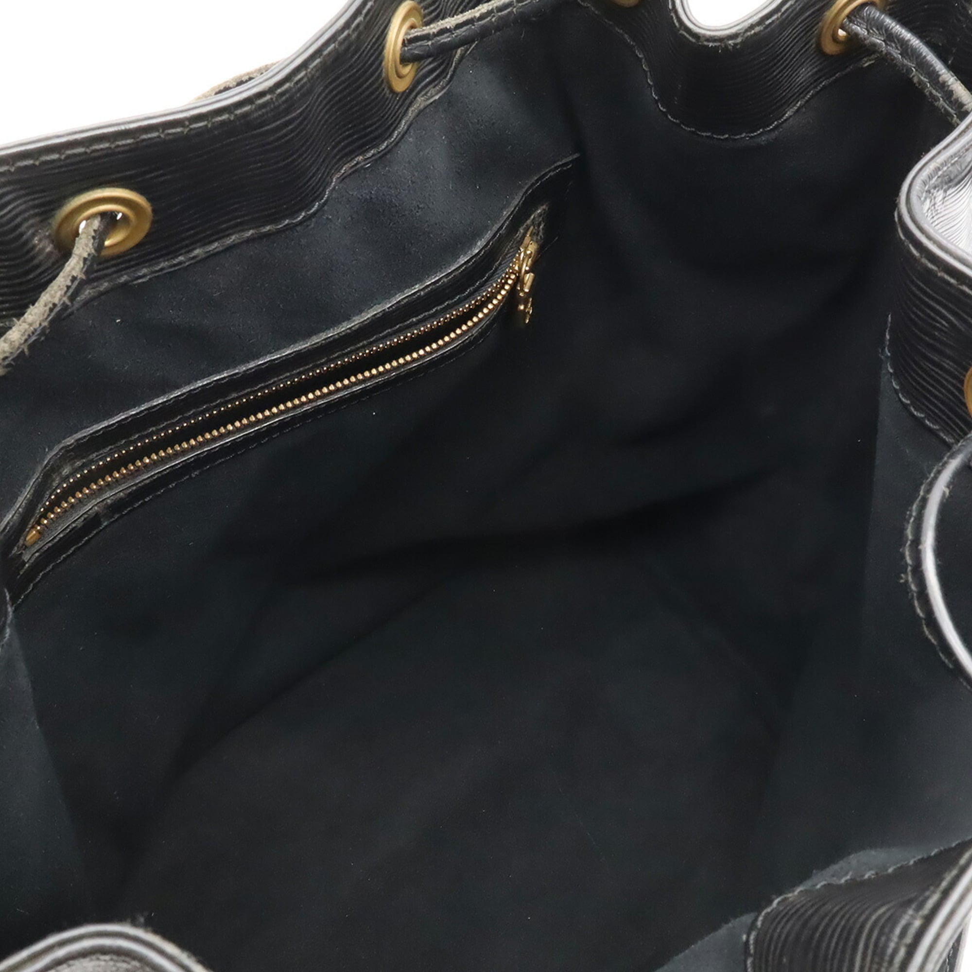 Louis Vuitton Black Galle Noir Epi Leather Shoulder Bag (Pre-Owned)