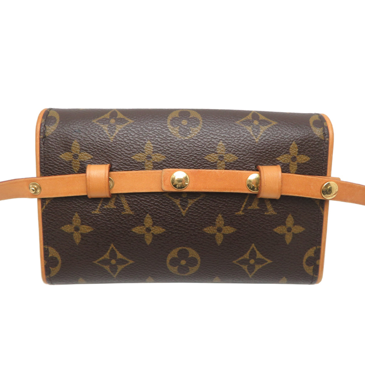 Louis Vuitton Brown Monogram Pochette Shoulder Bag (Pre-Owned)