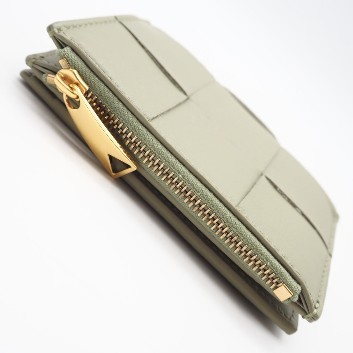 Bottega Veneta Beige Leather Wallet (Bi-Fold) (Pre-Owned)