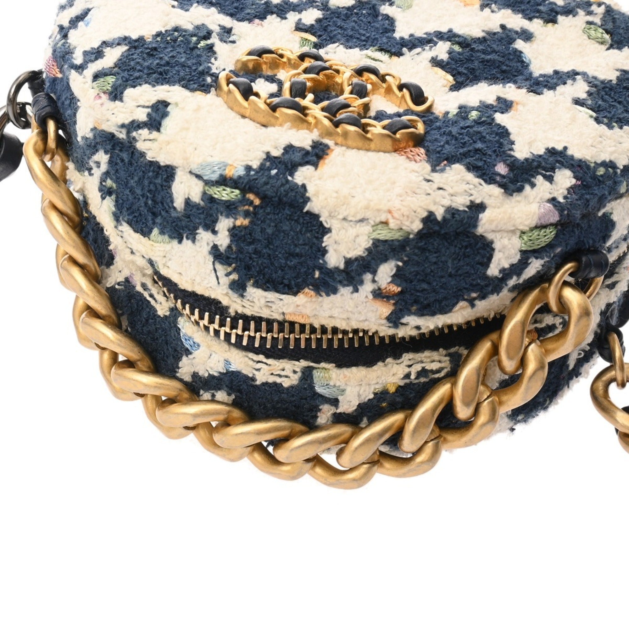 Chanel Multi-Color Tweed Shoulder Bag (Pre-Owned)