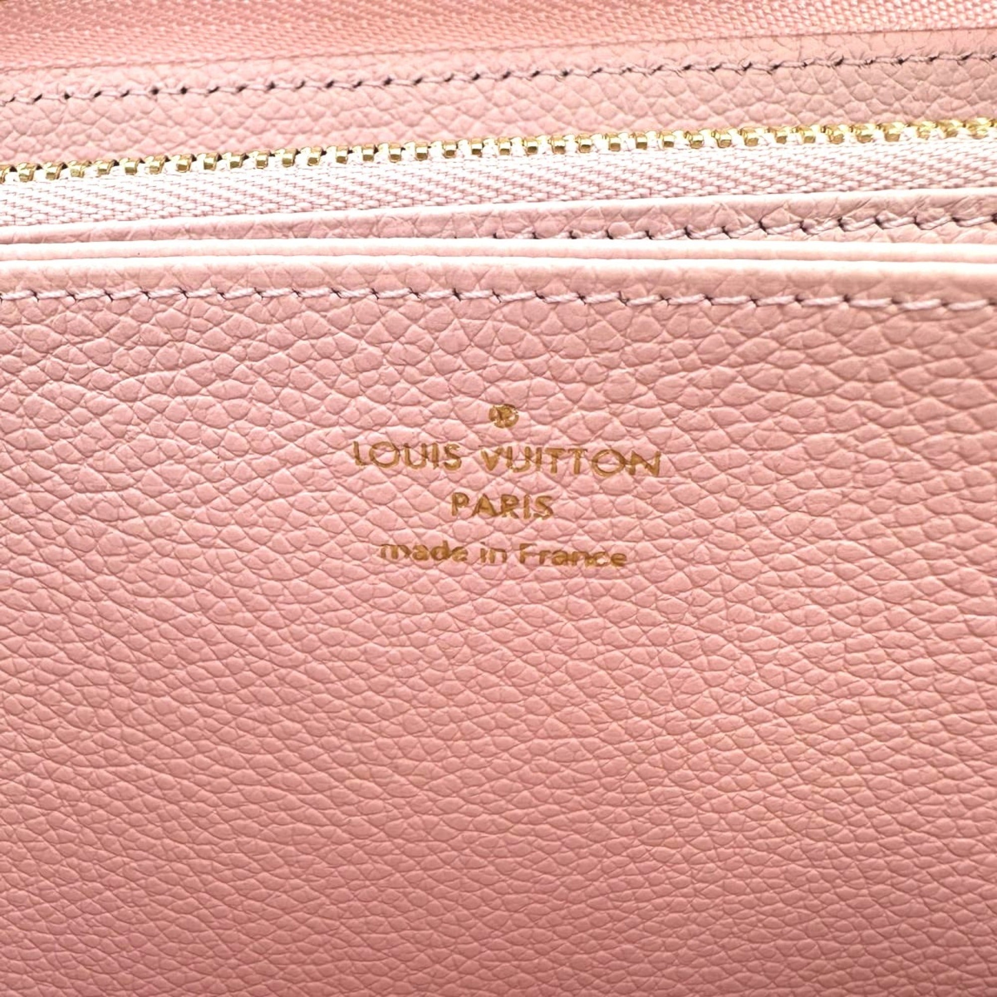 Louis Vuitton Monogram Empreinte Pink Monogram Empreinte Long Wallet (Bi-Fold) (Pre-Owned)