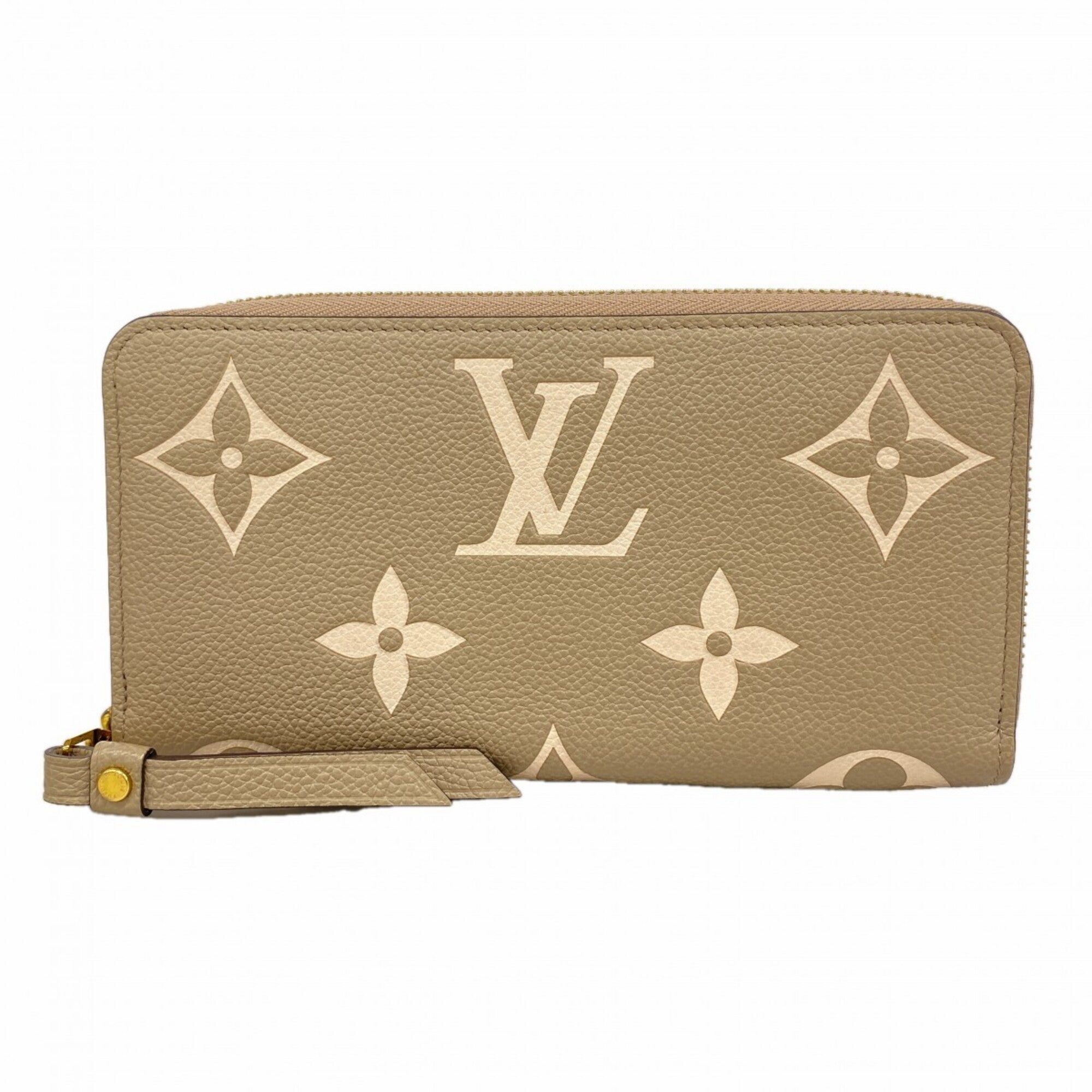 Louis Vuitton Cream Tourterelle Long Wallet (Bi-Fold) (Pre-Owned)