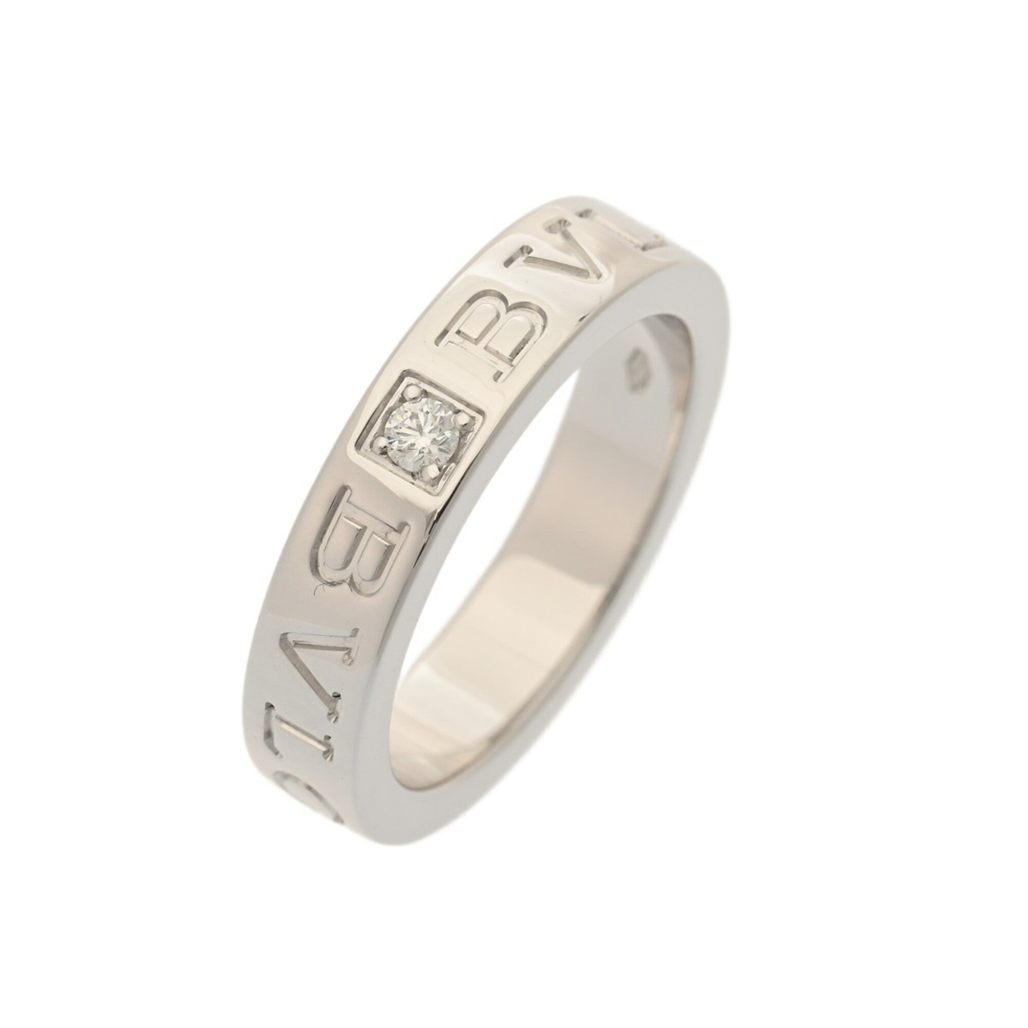 Bvlgari White Gold (18K) Band Ring (Pre-Owned)
