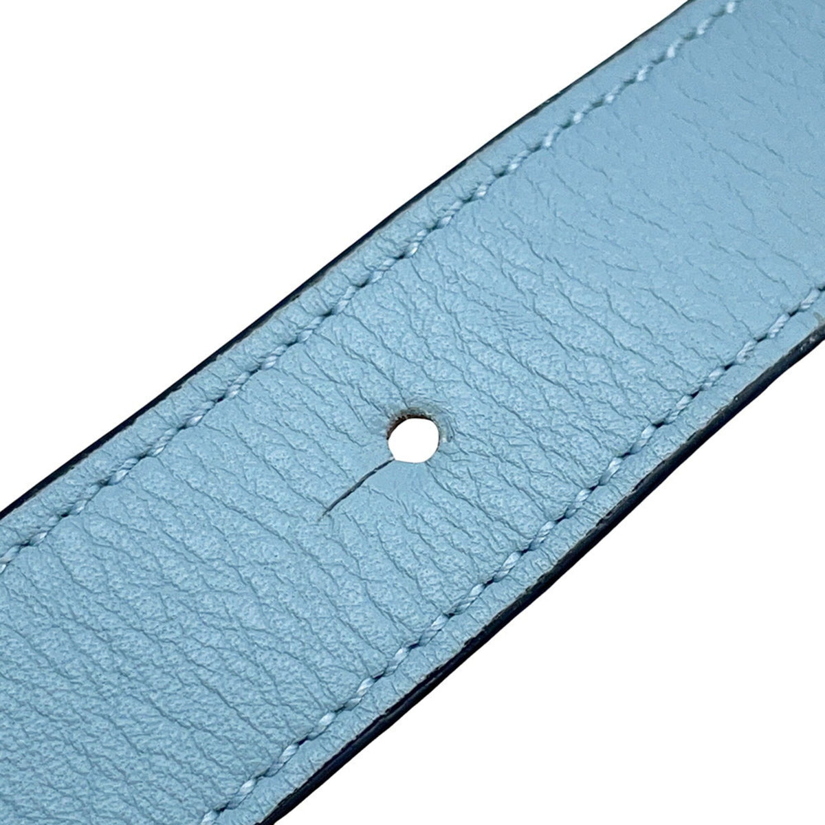 Loewe Light Blue Multi-Color Leather Handbag Shoulder Bag (Pre-Owned)