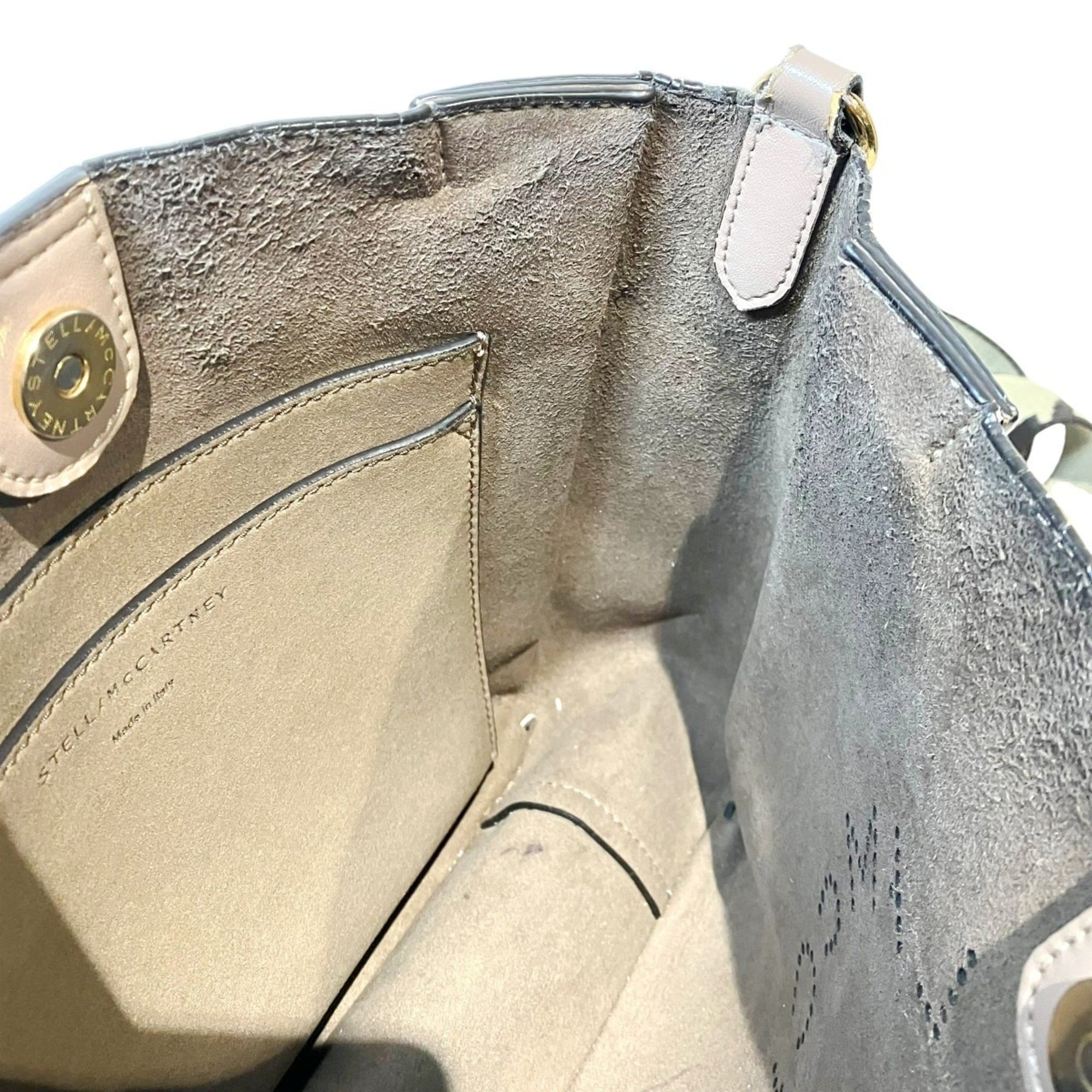 Stella Mccartney Beige Leather Shoulder Bag (Pre-Owned)