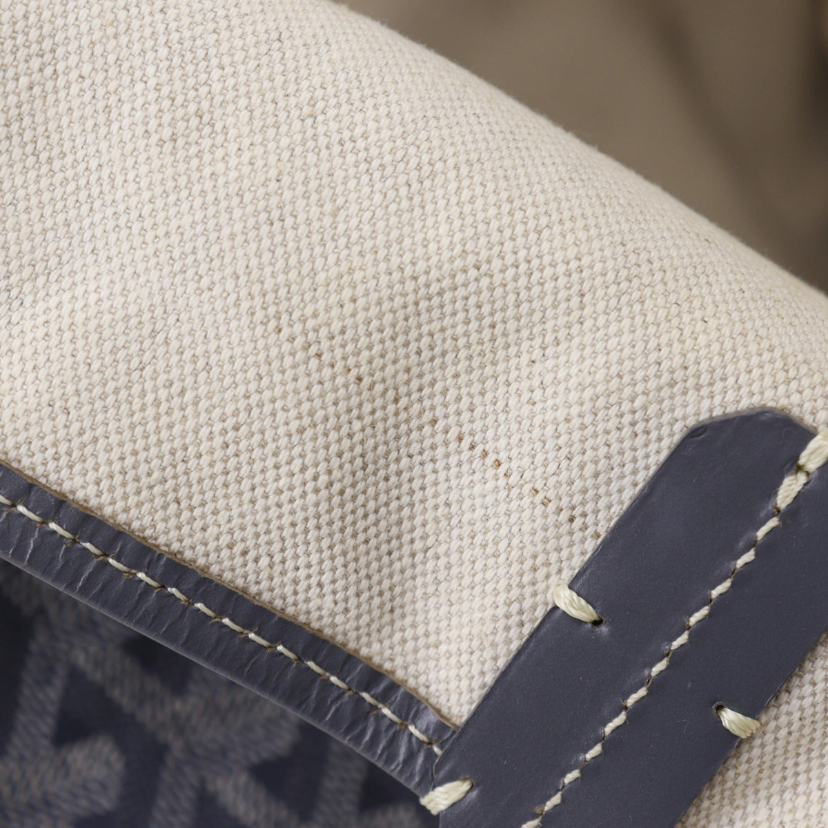 Goyard Saint Louis Gray Pvc Tote Bag (Pre-Owned)