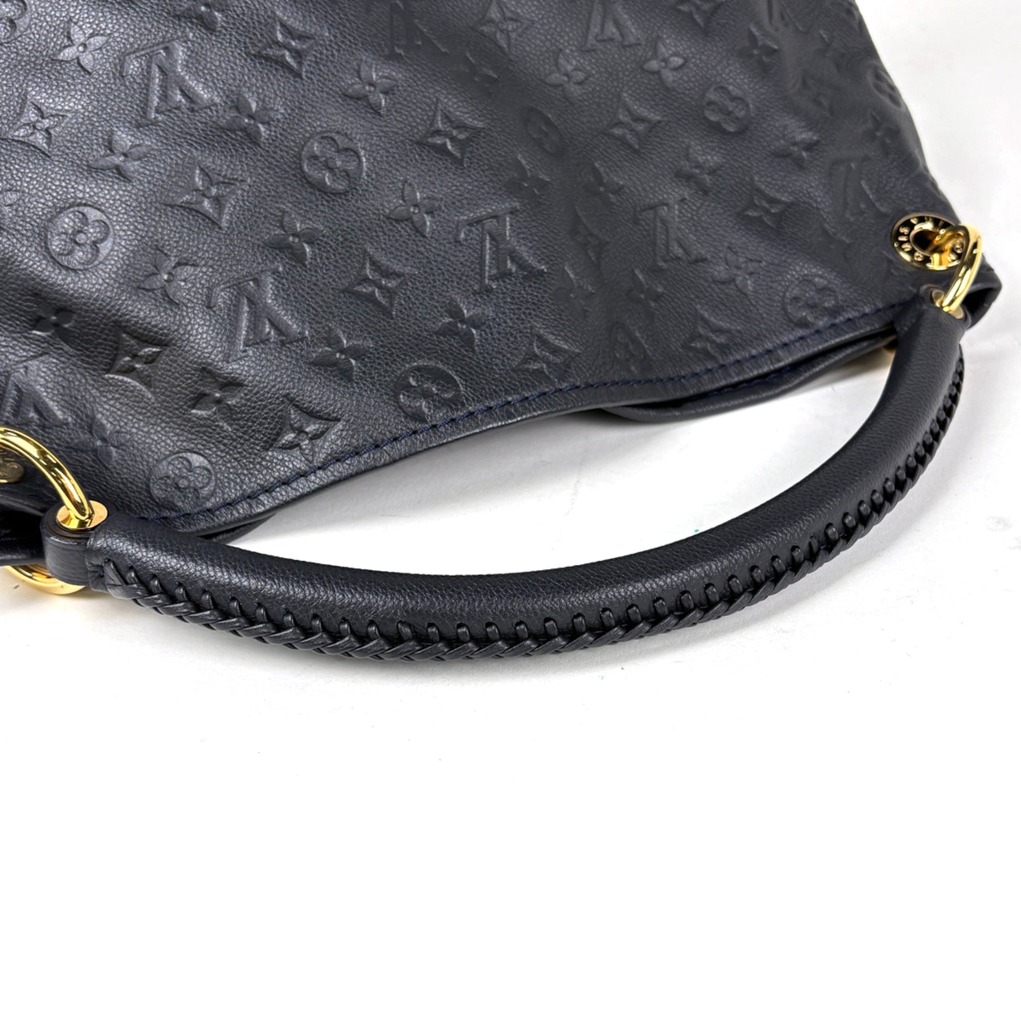 Louis Vuitton Infini Navy Monogram Empreinte Shoulder Bag (Pre-Owned)
