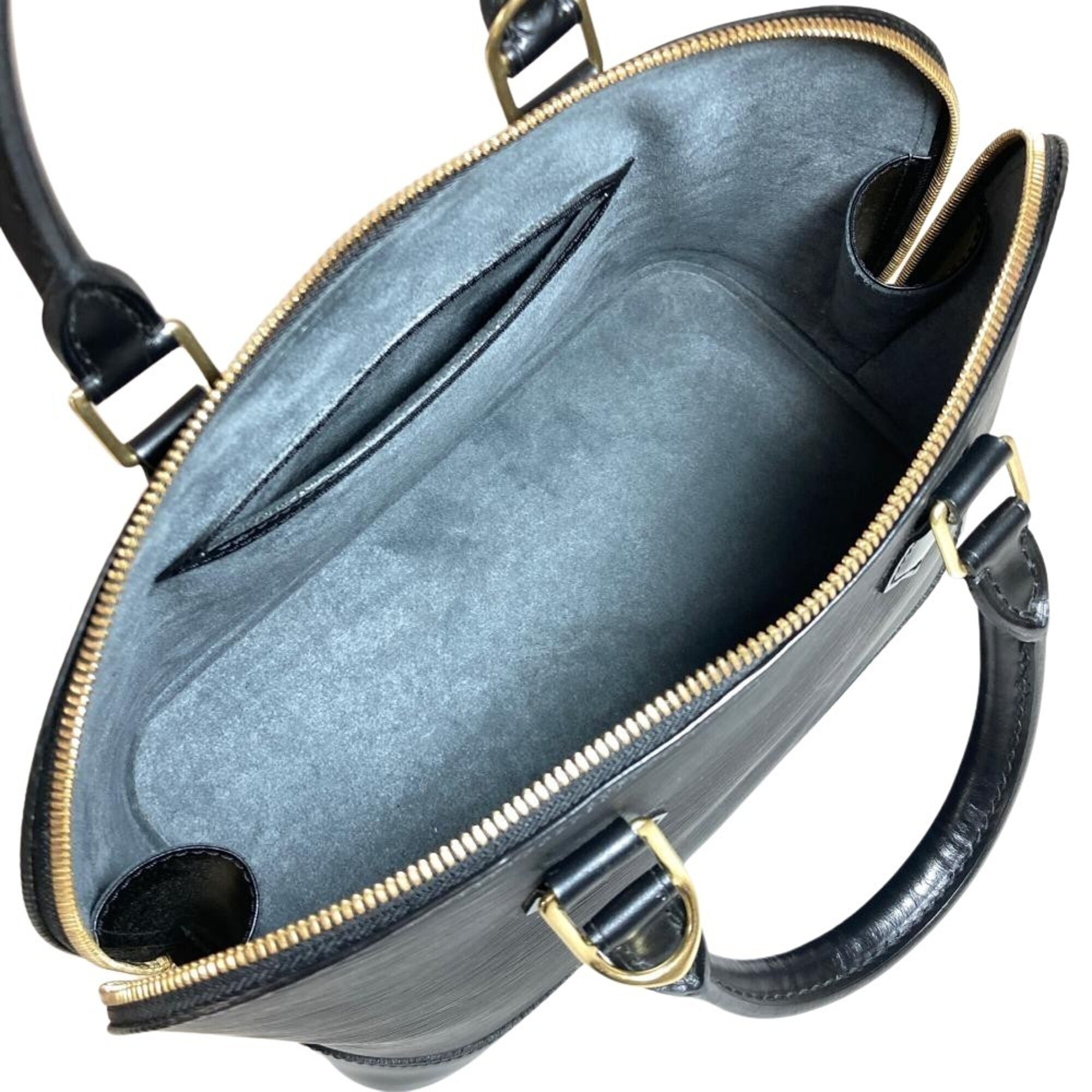 Louis Vuitton Black Galle Noir Epi Leather Handbag (Pre-Owned)