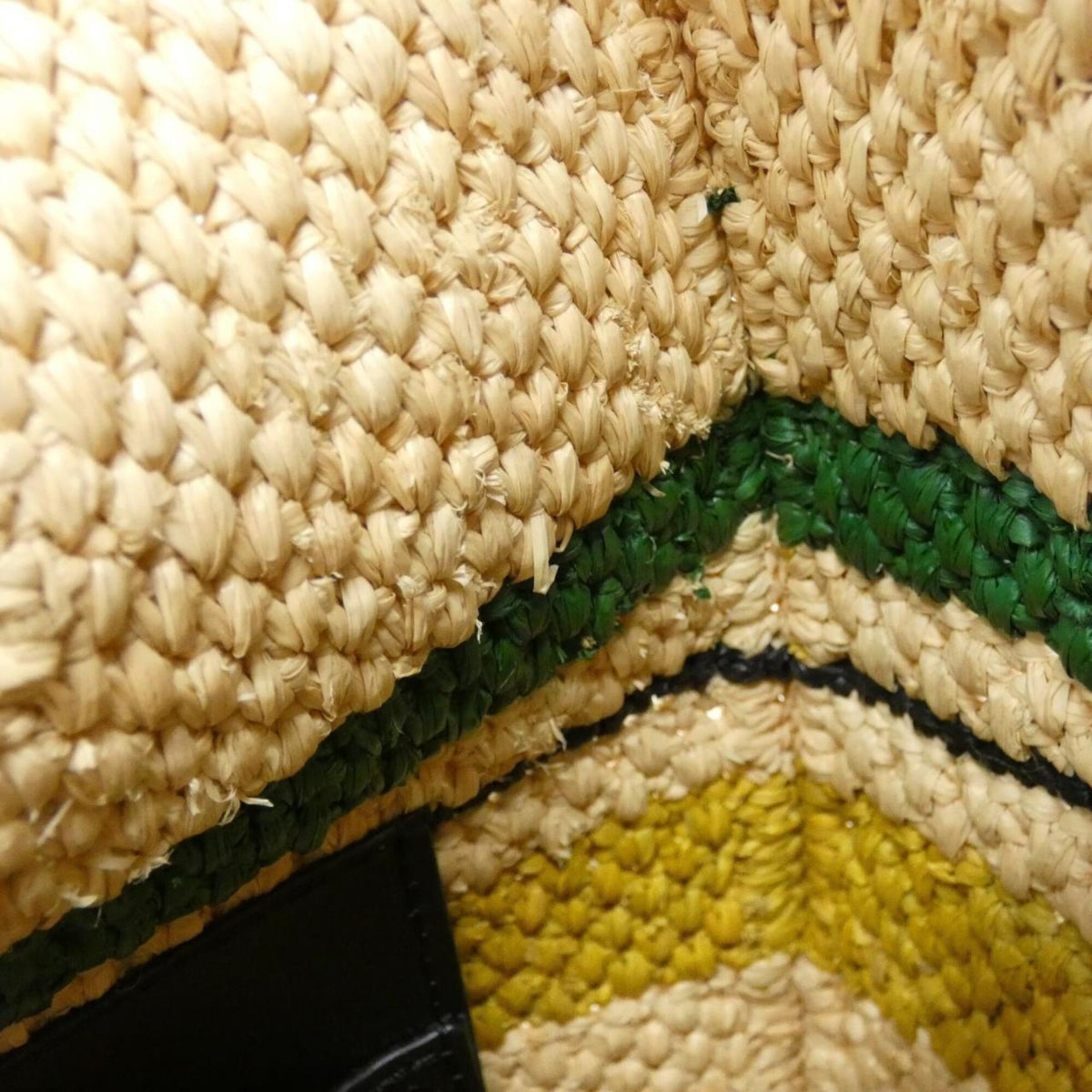 Loewe Beige Raffia Handbag (Pre-Owned)