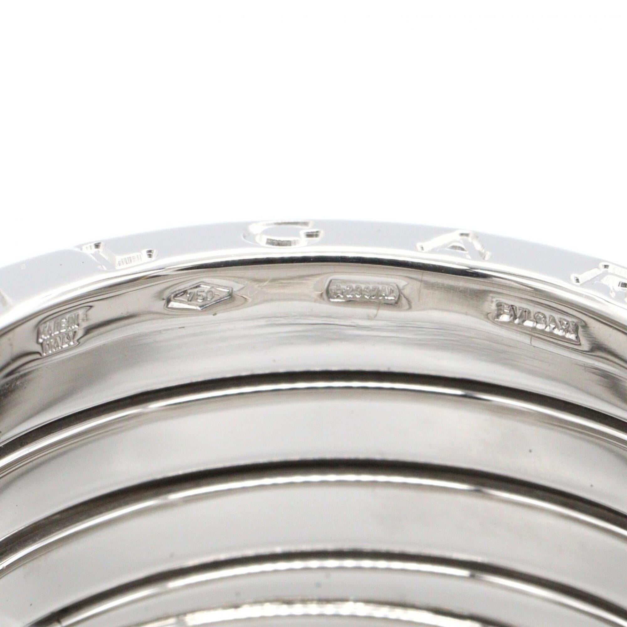 Bvlgari Silver White Gold (18K) Band Ring (Pre-Owned)