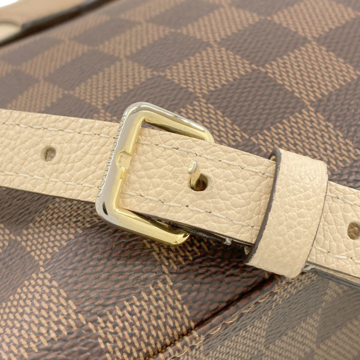 Louis Vuitton Damier Damier Canvas Ebene Damier Canvas Backpack (Pre-Owned)