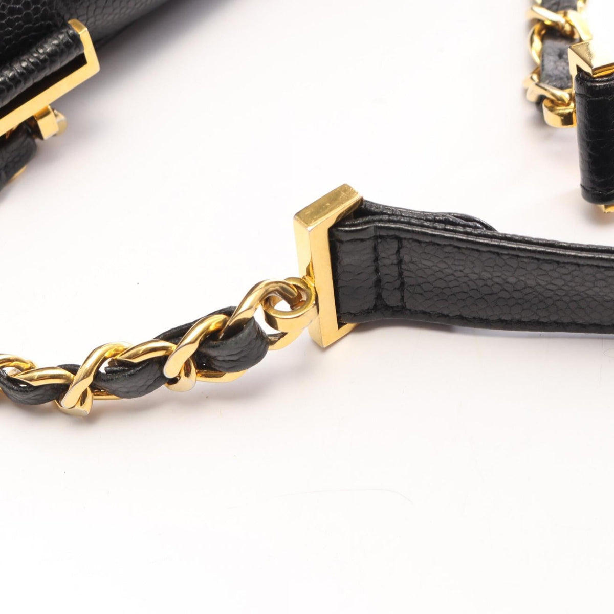 Chanel Black Grained Calfskin Backpack (Pre-Owned)