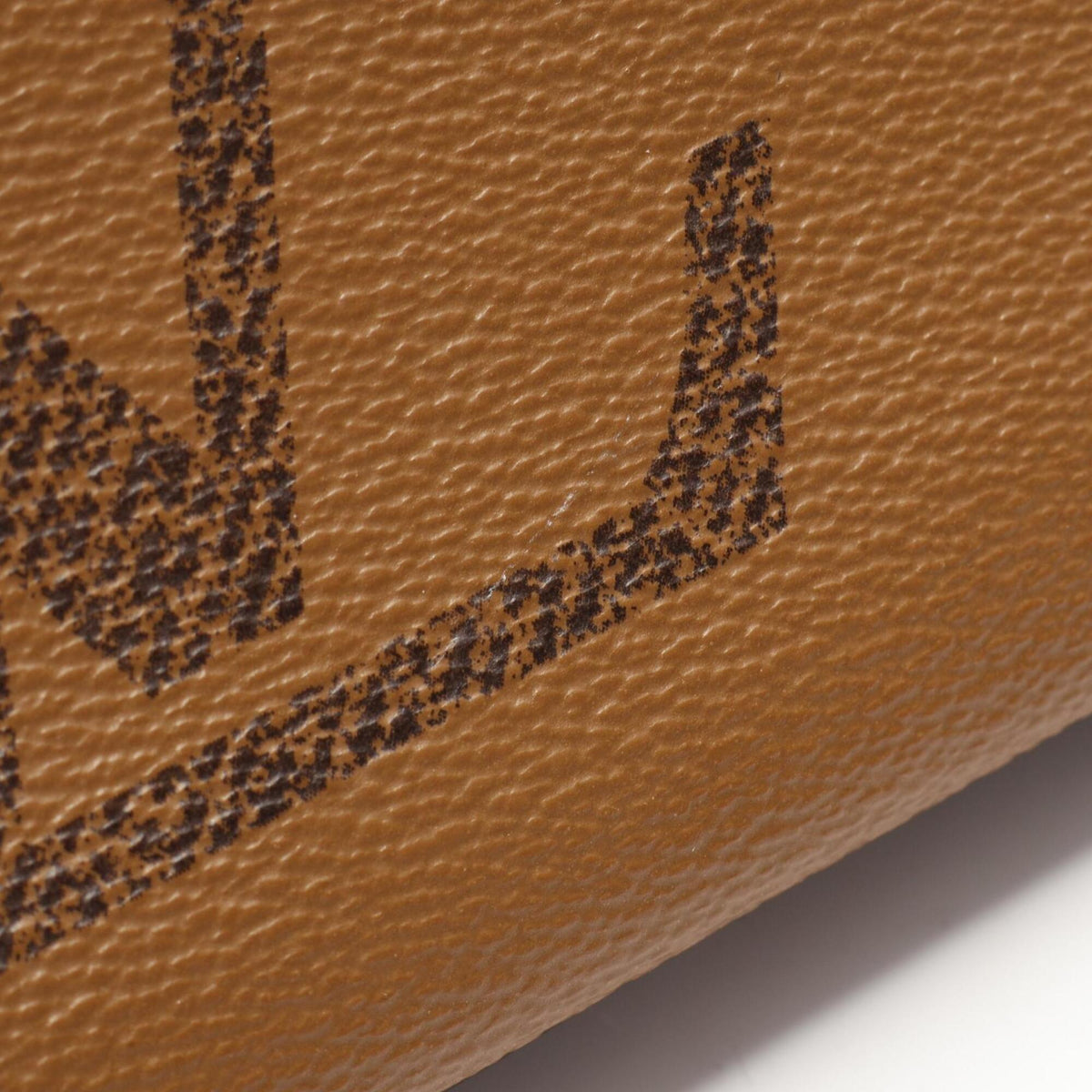 Louis Vuitton Beige Brown Coated Canvas Leather Handbag Pochette Shoulder Bag (Pre-Owned)